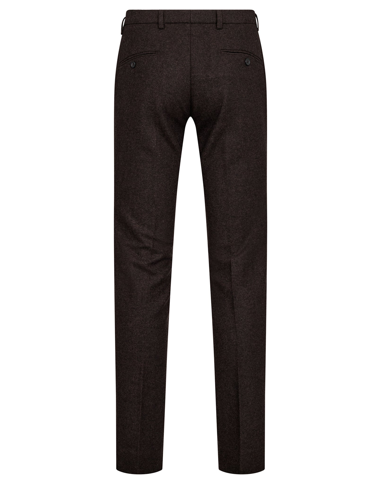 BS Melliw Classic Fit Kostymbyxor - Brown