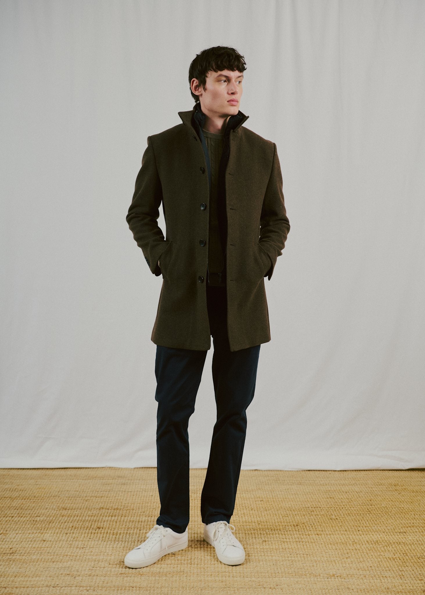 BS Ontario Slim Fit Rock - Brown