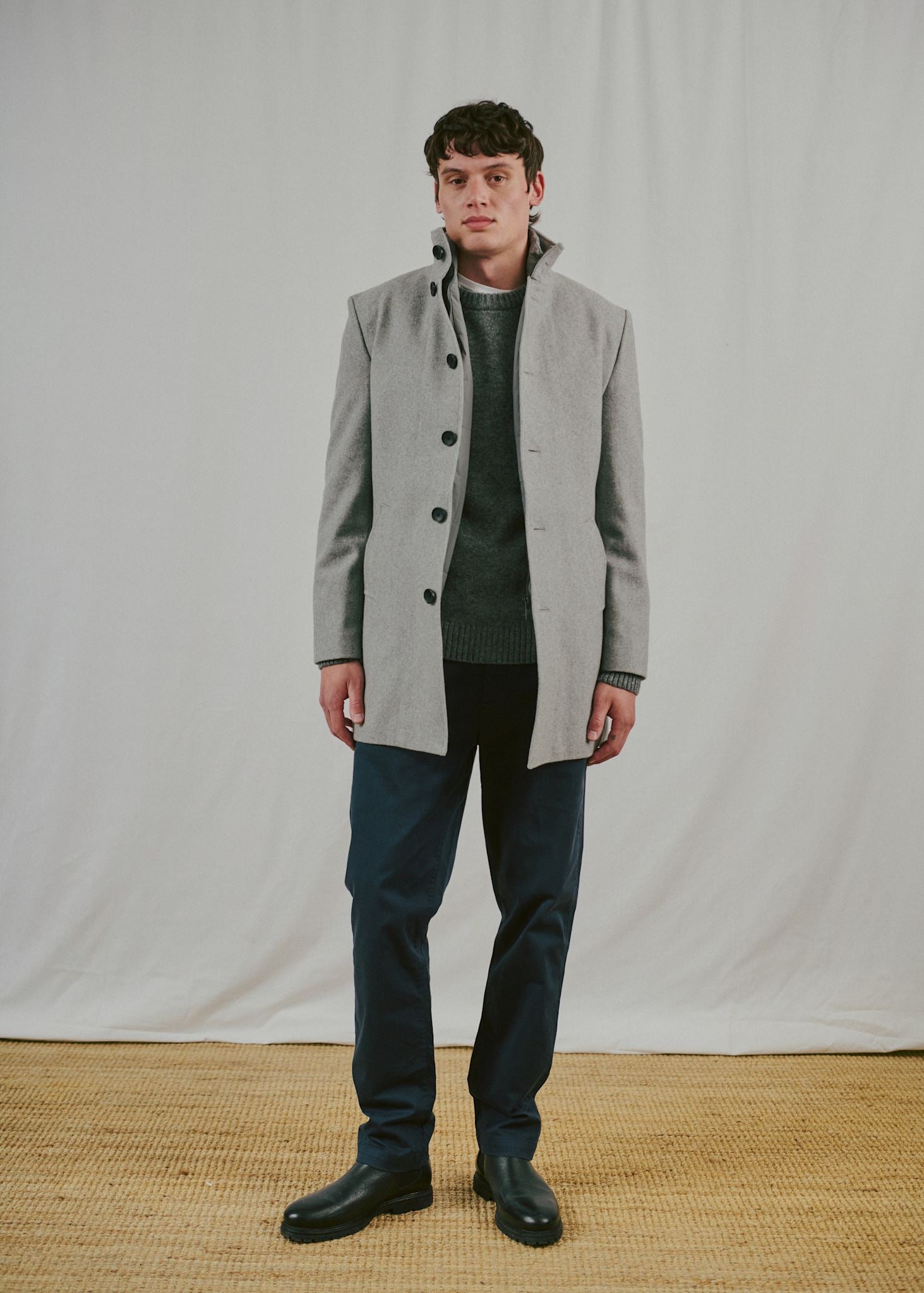 BS Ontario Slim Fit Rock - Light Grey