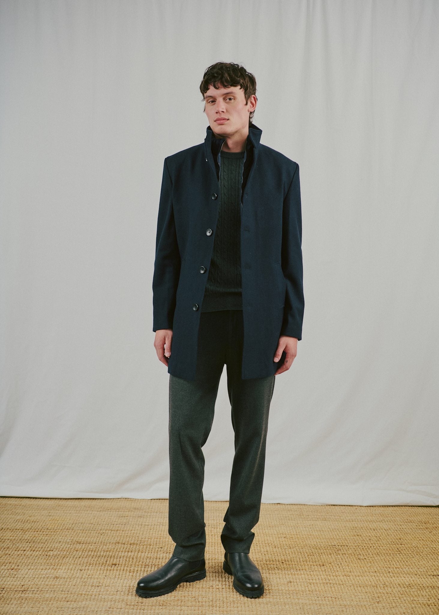 BS Ontario Slim Fit Rock - Navy