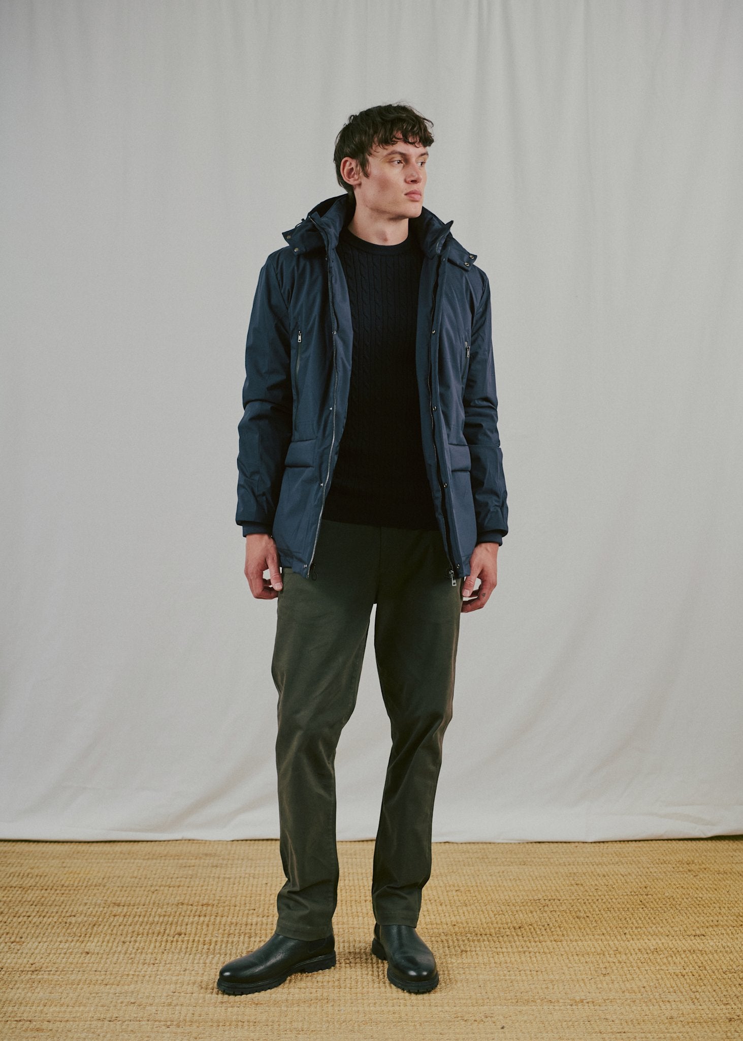 BS Ezra Regular Fit Jacka - Navy