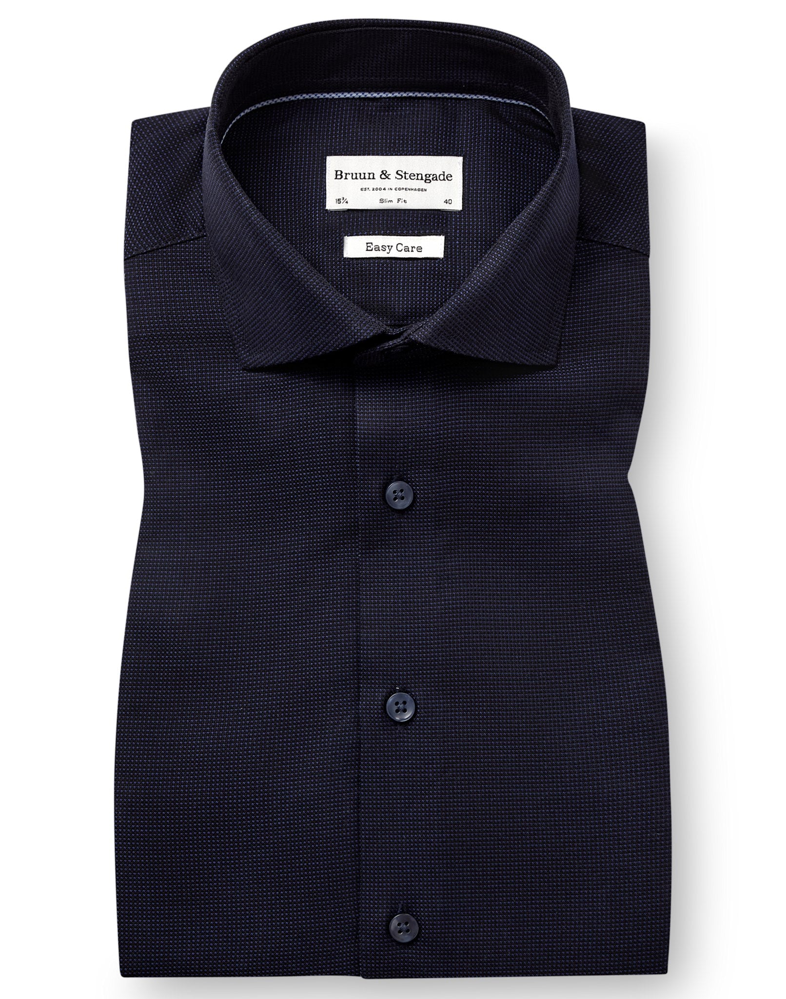 BS Bjerre Slim Fit Skjorta - Black