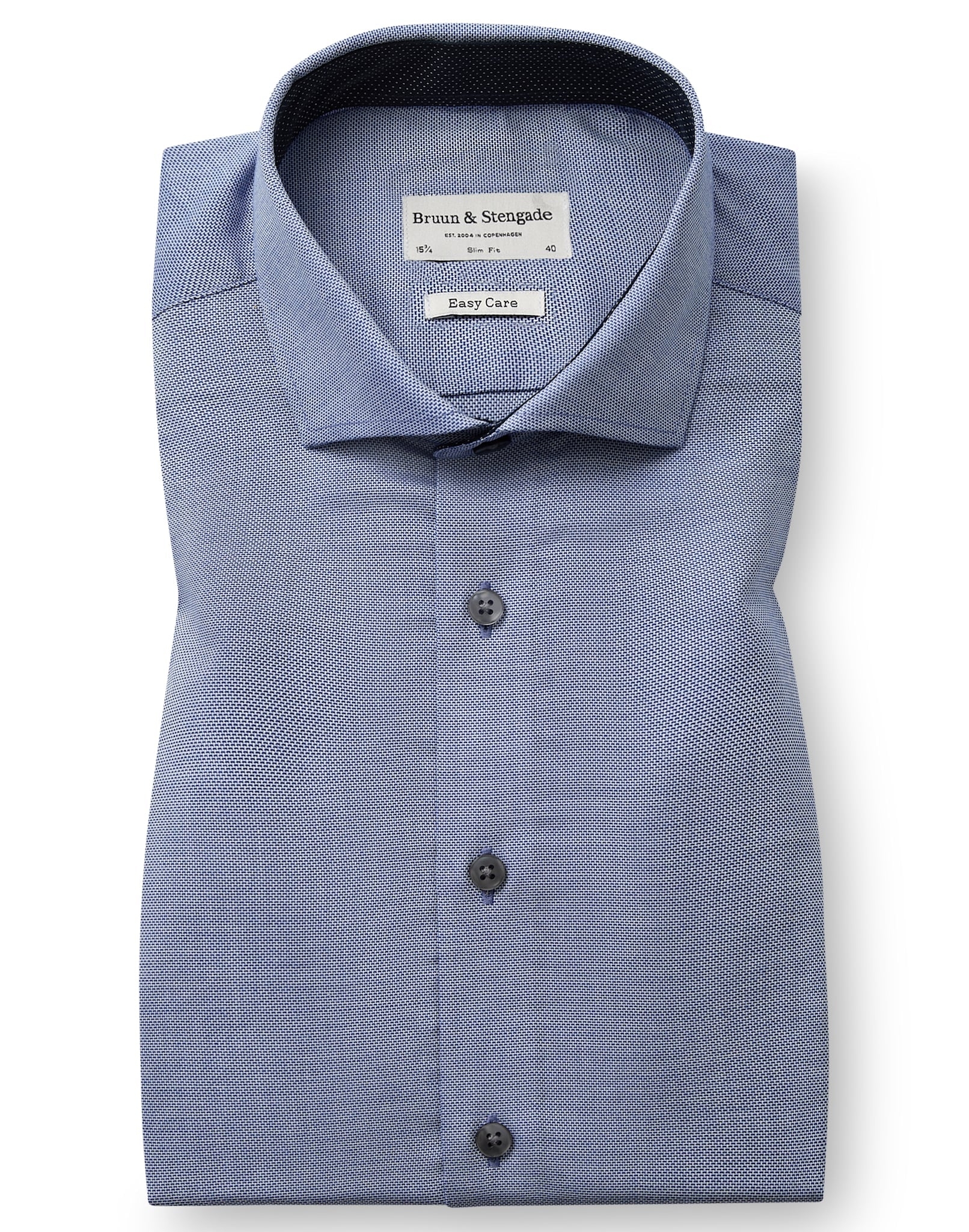 BS Ottolenghi Slim Fit Skjorta - Blue
