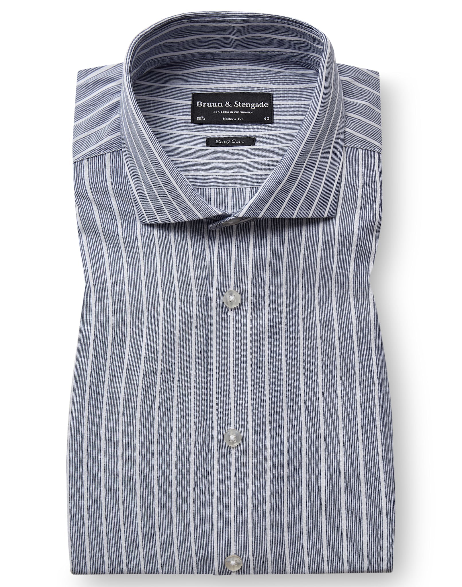 BS Kiyosaki Modern Fit Skjorta - Navy