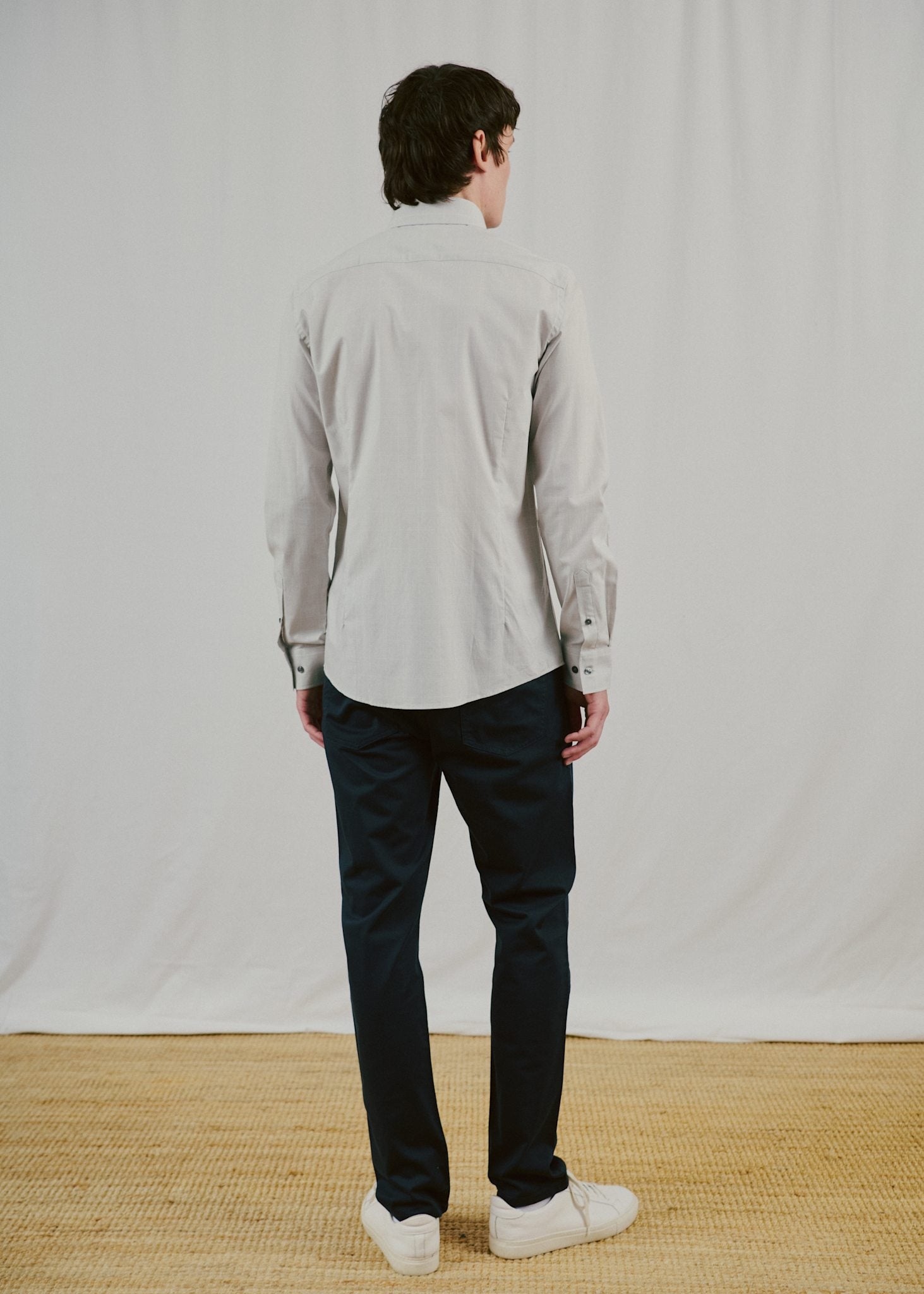 BS Balle Modern Fit Skjorta - Grey