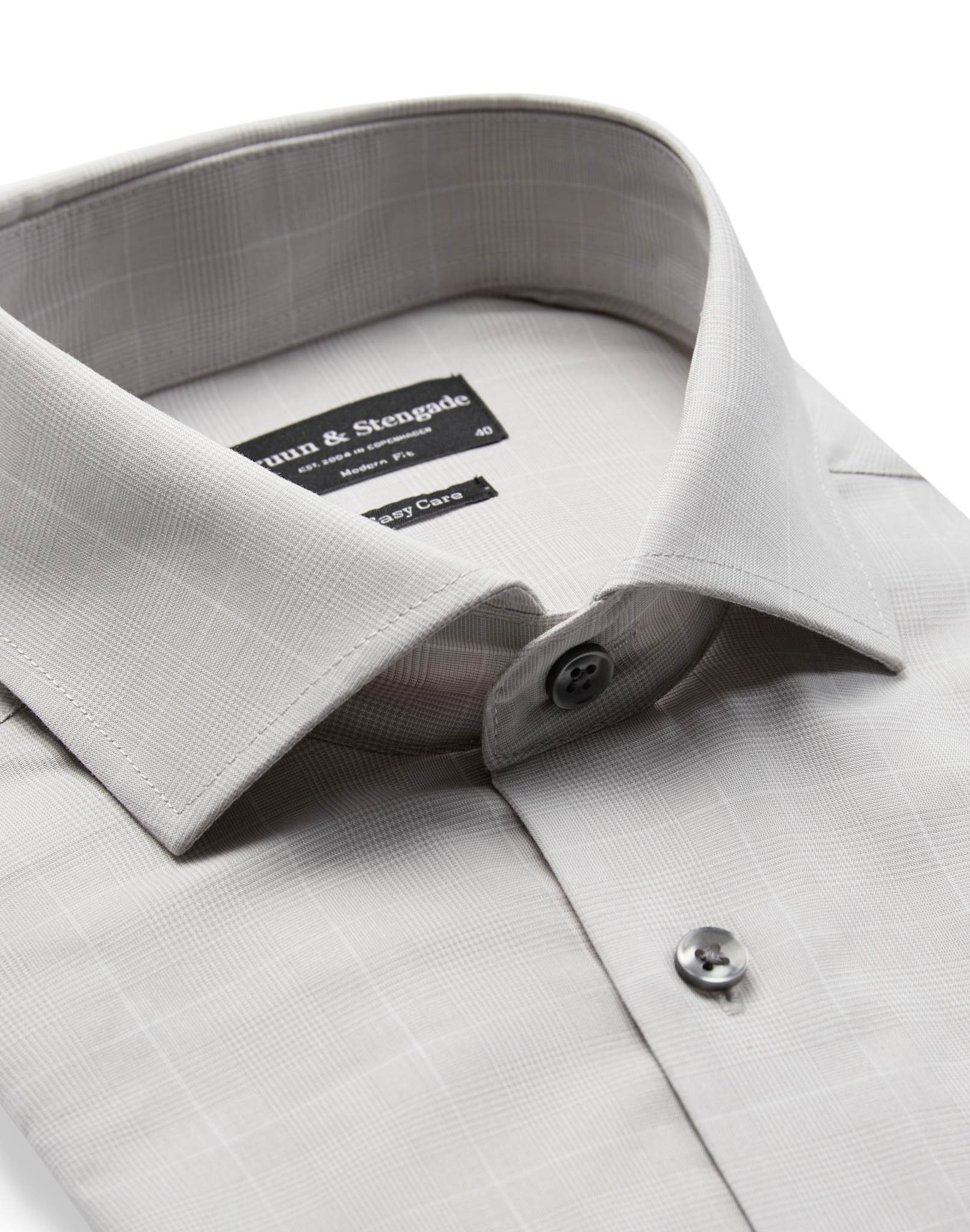BS Balle Modern Fit Skjorta - Grey