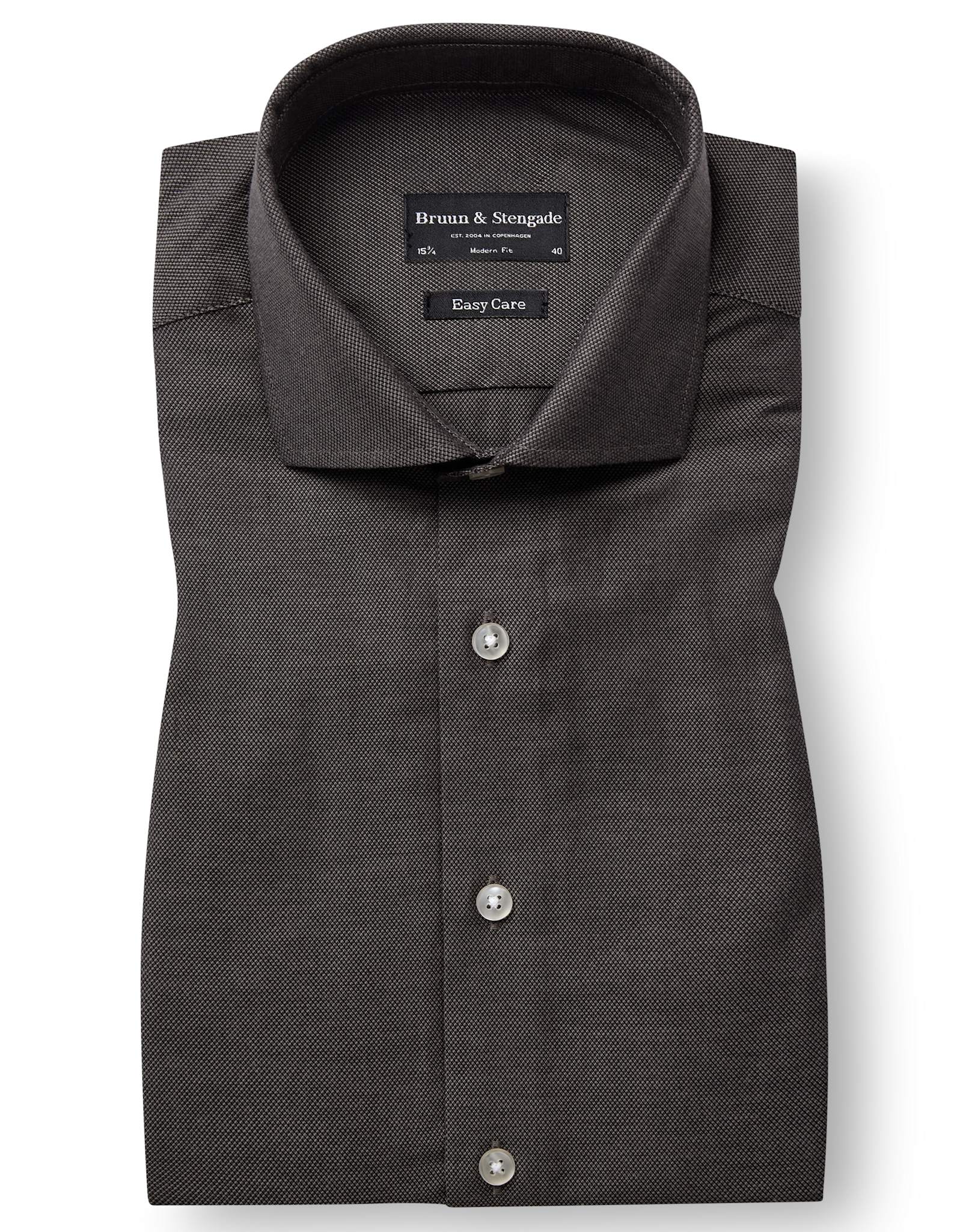 BS Dalby Modern Fit Skjorta - Grey