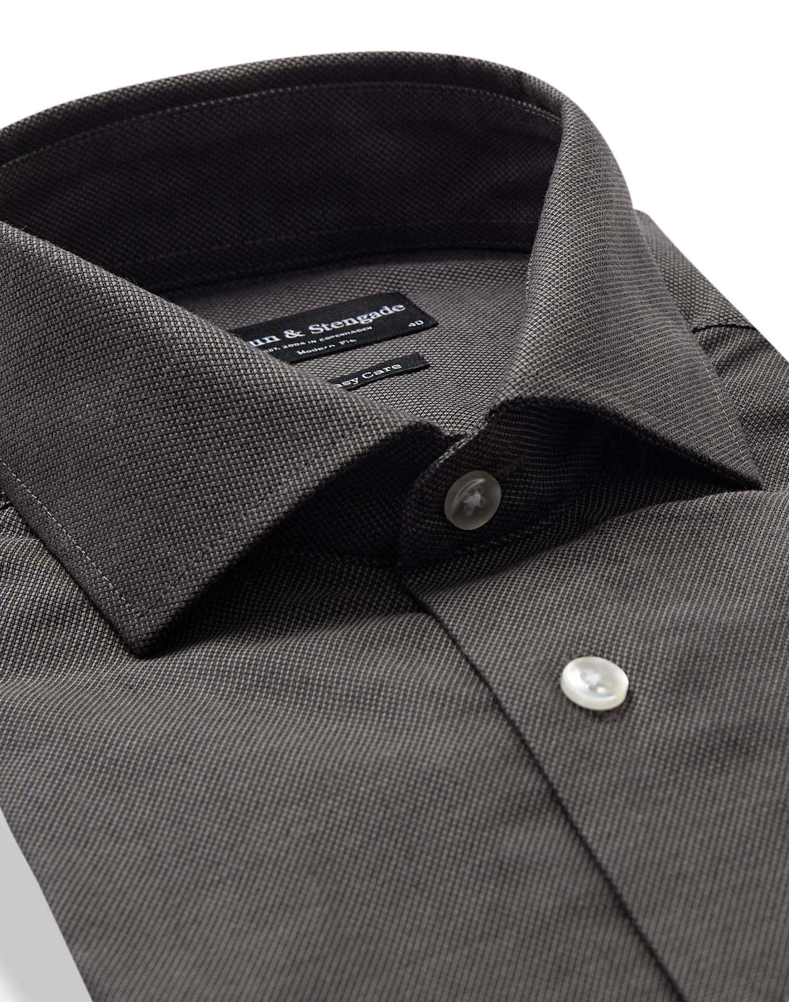 BS Dalby Modern Fit Skjorta - Grey
