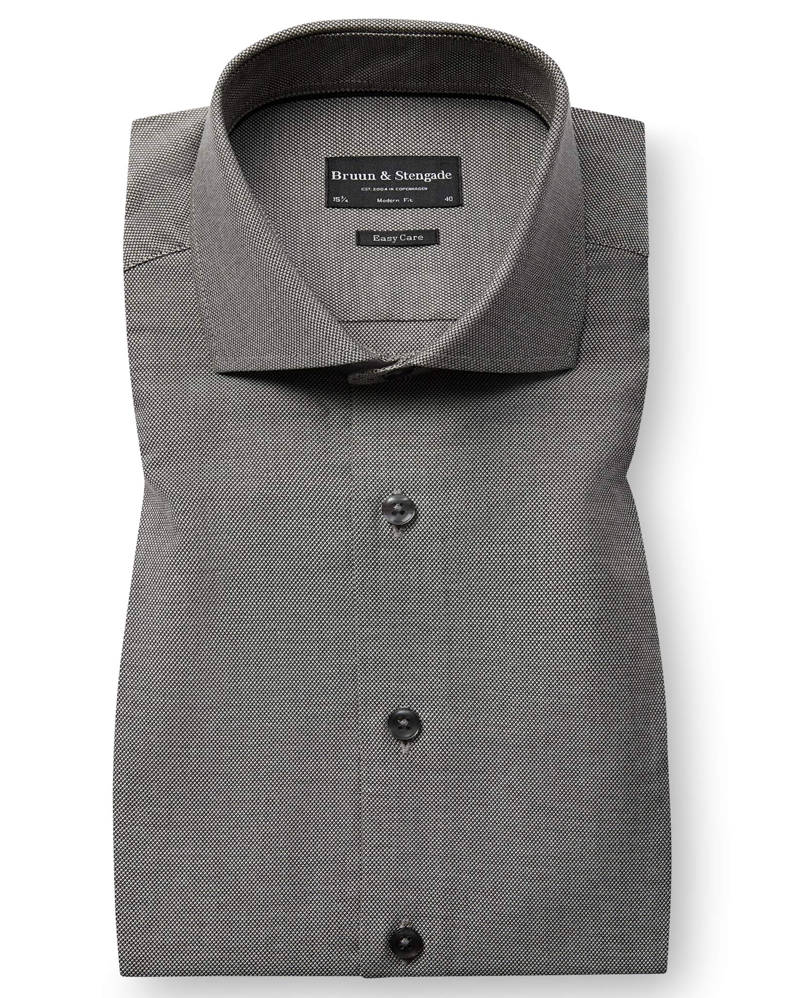 BS Manson Modern Fit Skjorta - Grey