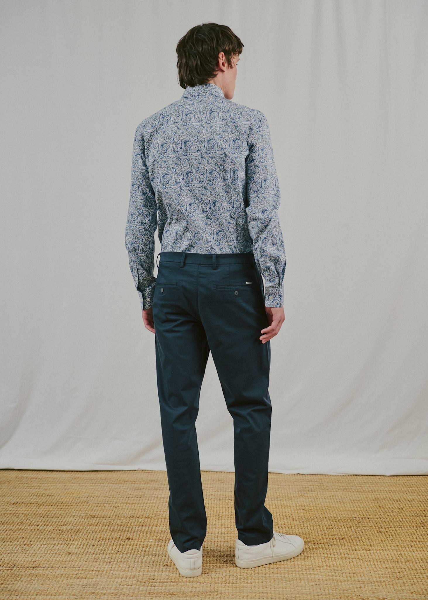 BS Tolkien Modern Fit Skjorta - Navy