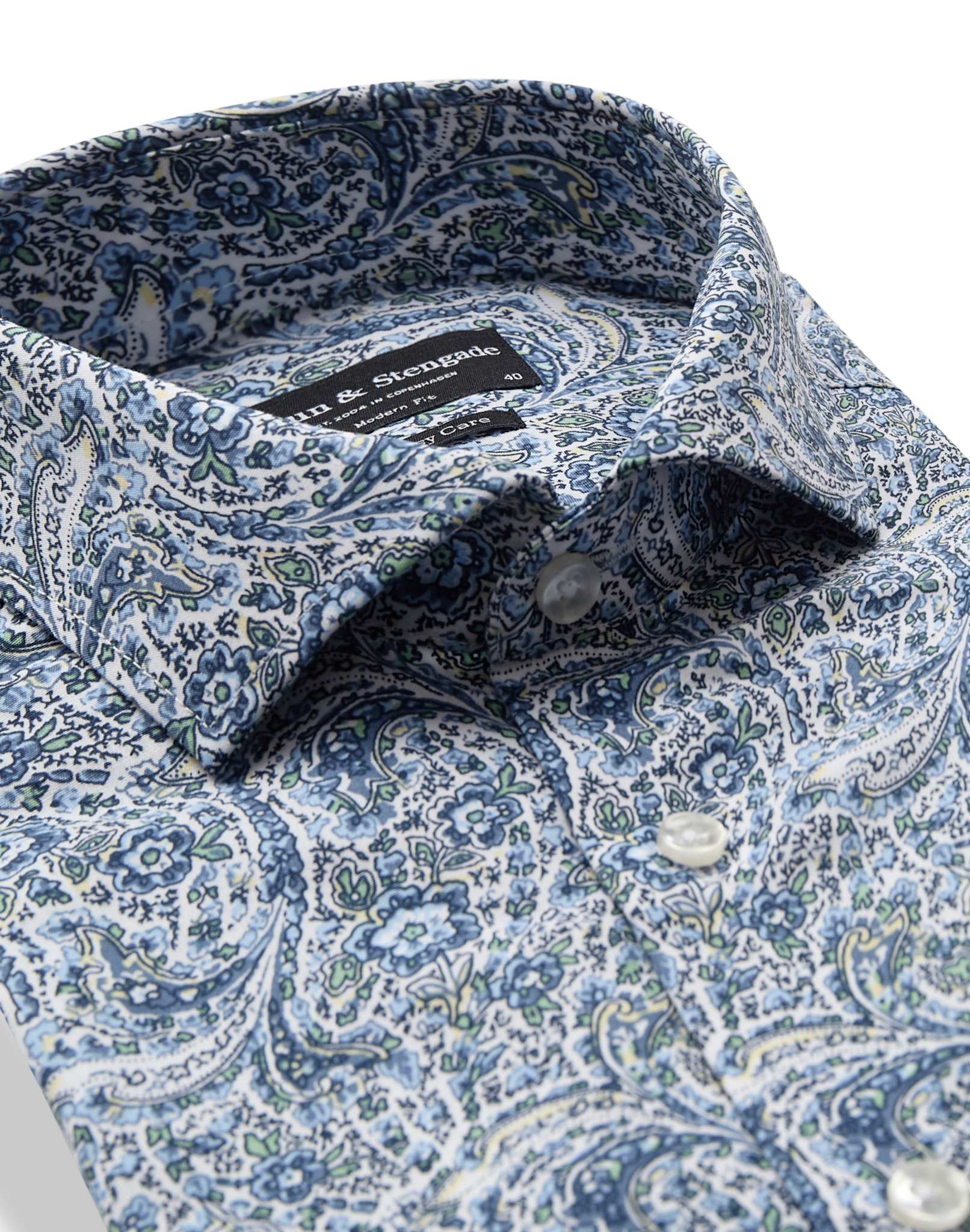 BS Tolkien Modern Fit Skjorta - Navy