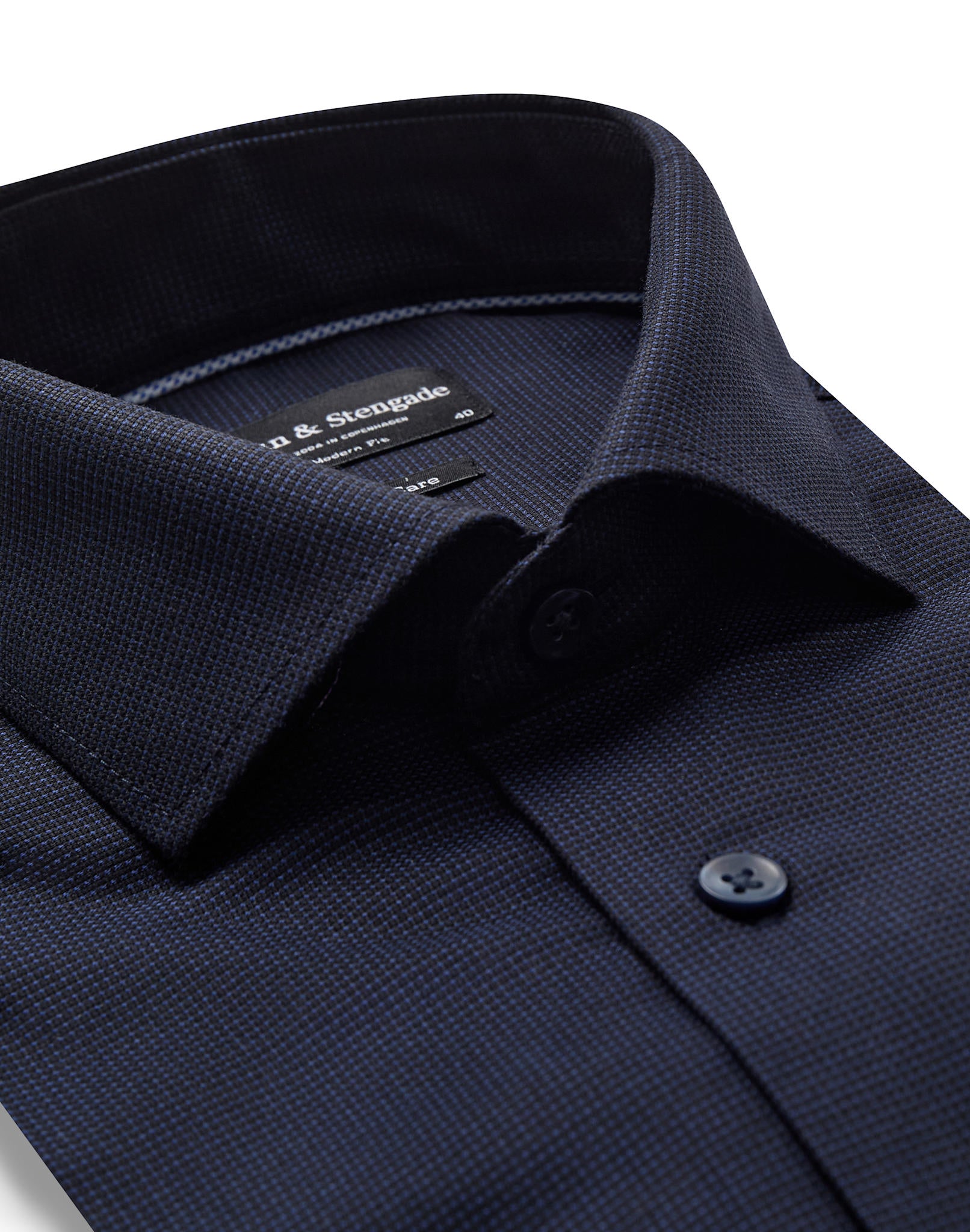 BS Riordan Modern Fit Skjorta - Navy