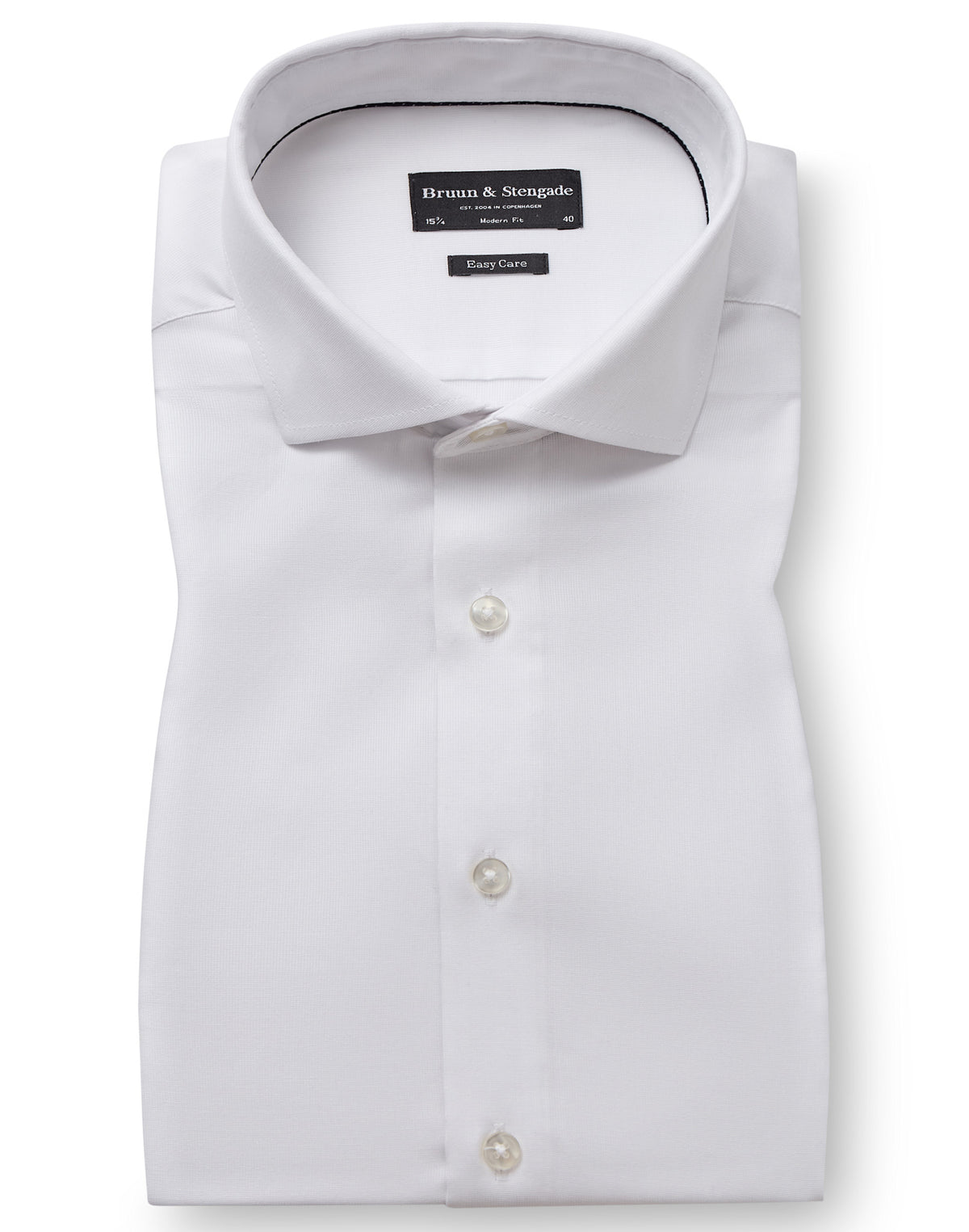 BS Flanagen Modern Fit Skjorta - White