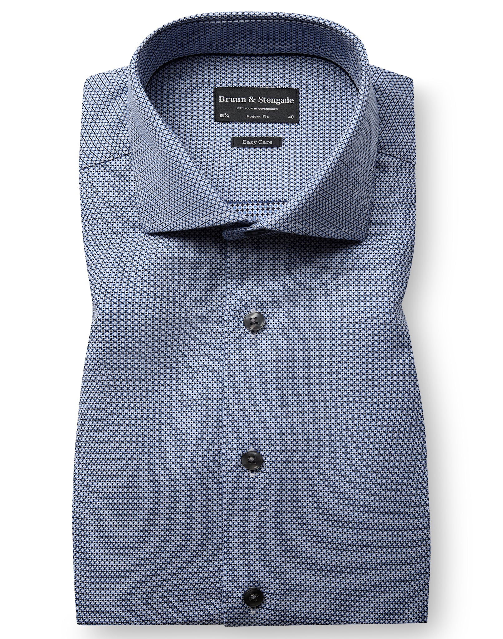 BS Egner Modern Fit Skjorta - Navy
