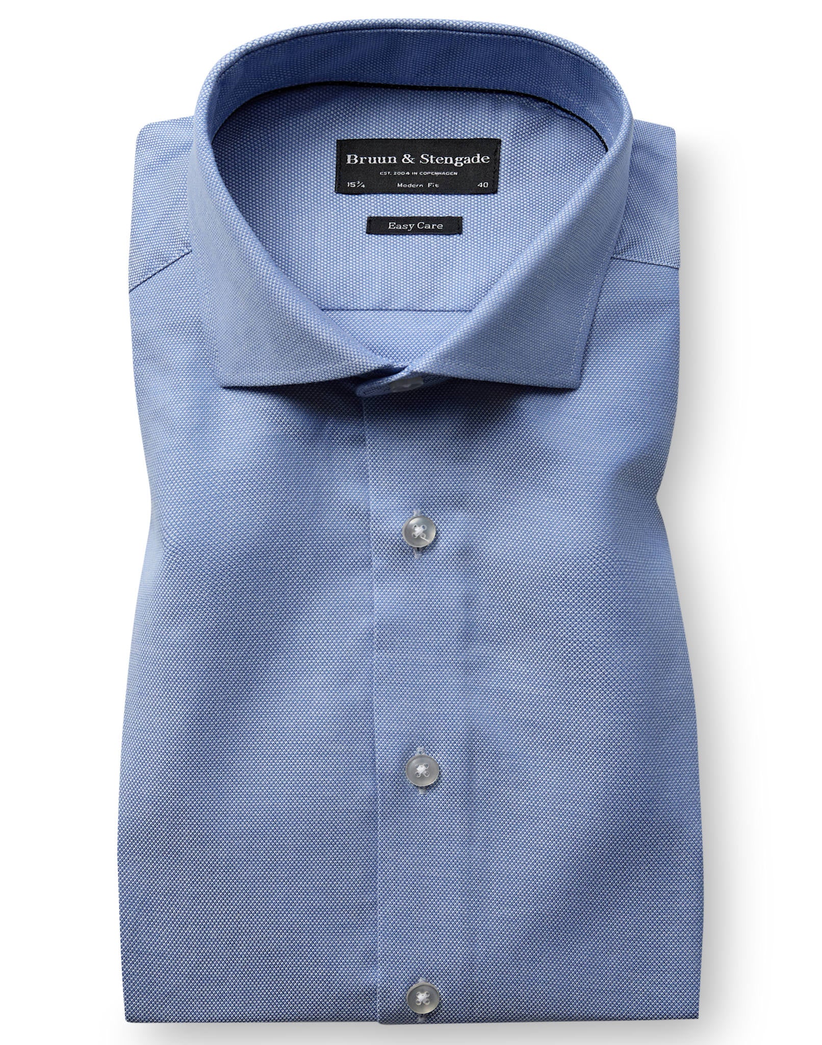 BS Herge Modern Fit Skjorta - Light Blue