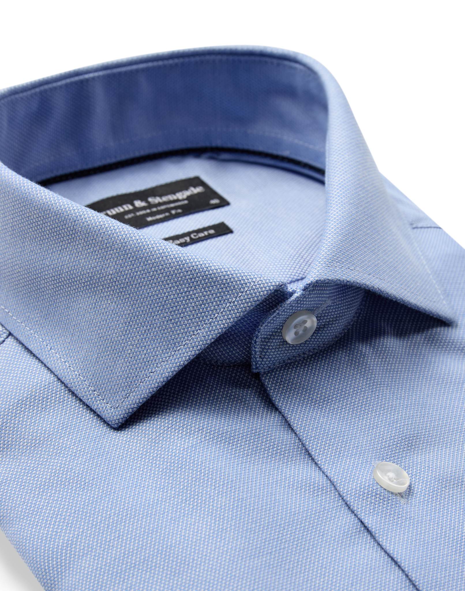 BS Herge Modern Fit Skjorta - Light Blue