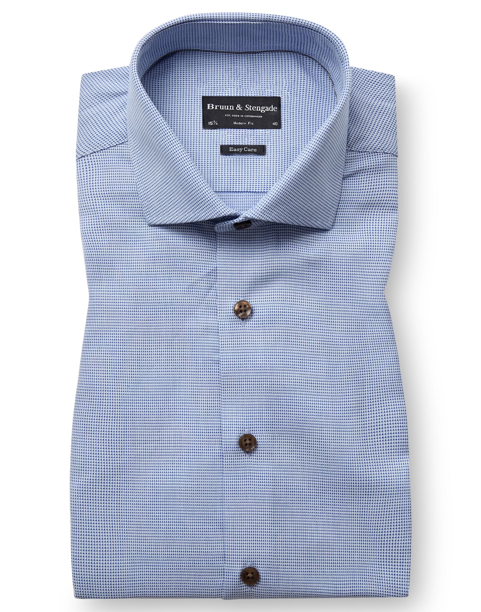 BS Kofod Modern Fit Skjorta - Light Blue