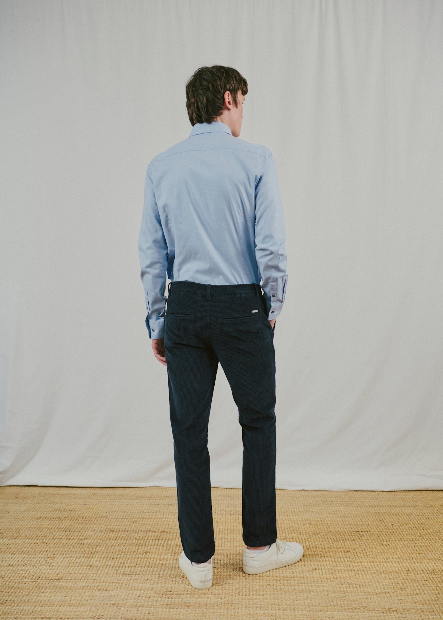 BS Holme Modern Fit Skjorta - Light Blue