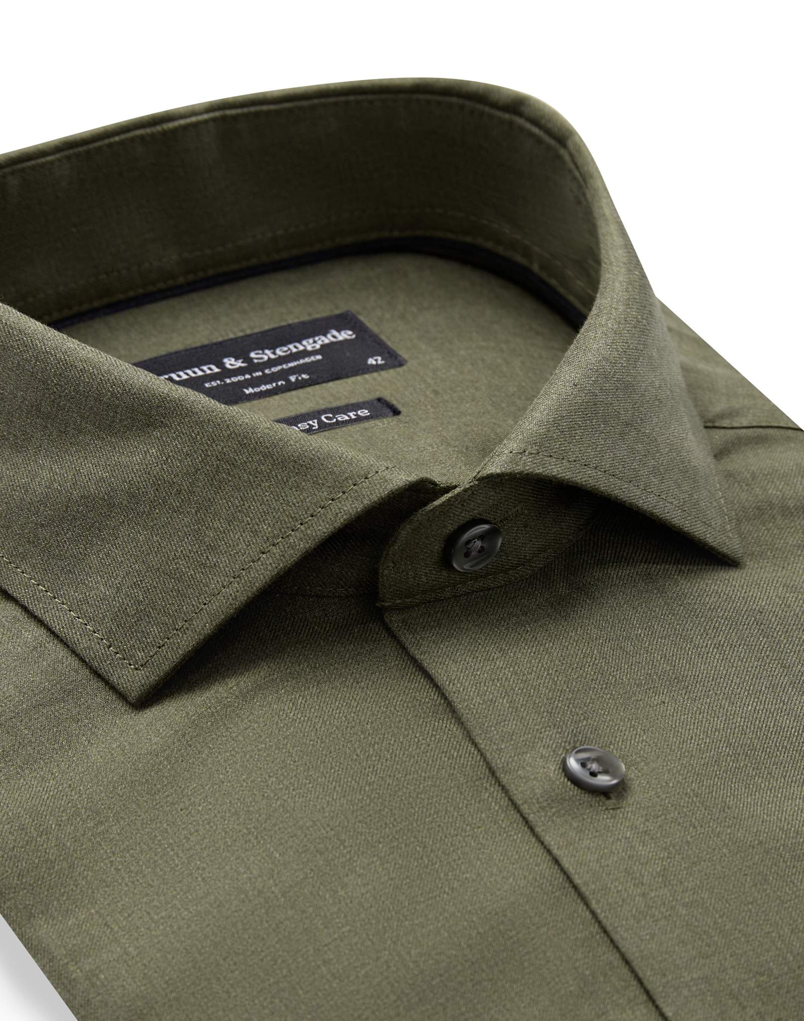 BS Andersen Modern Fit Skjorta - Green