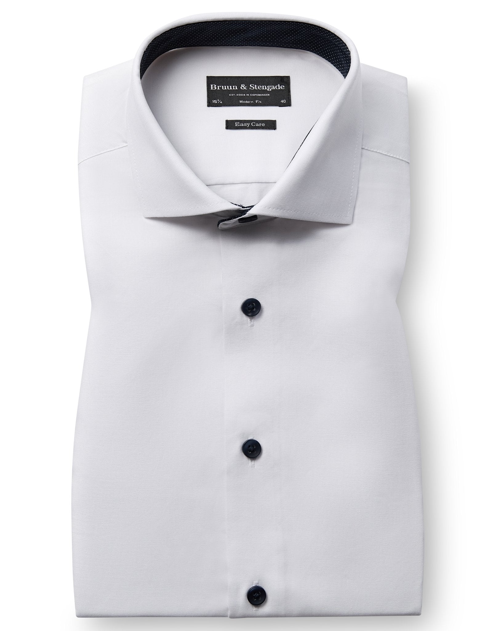 BS Flanagen Modern Fit Skjorta - White