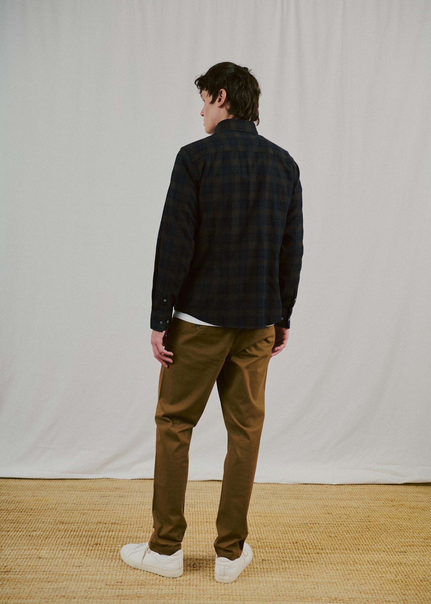 BS Norodom Casual Modern Fit Skjorta - Brown