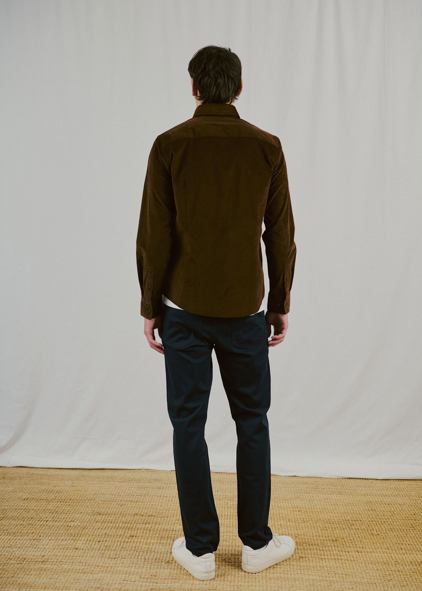 BS Osei Casual Modern Fit Skjorta - Brown