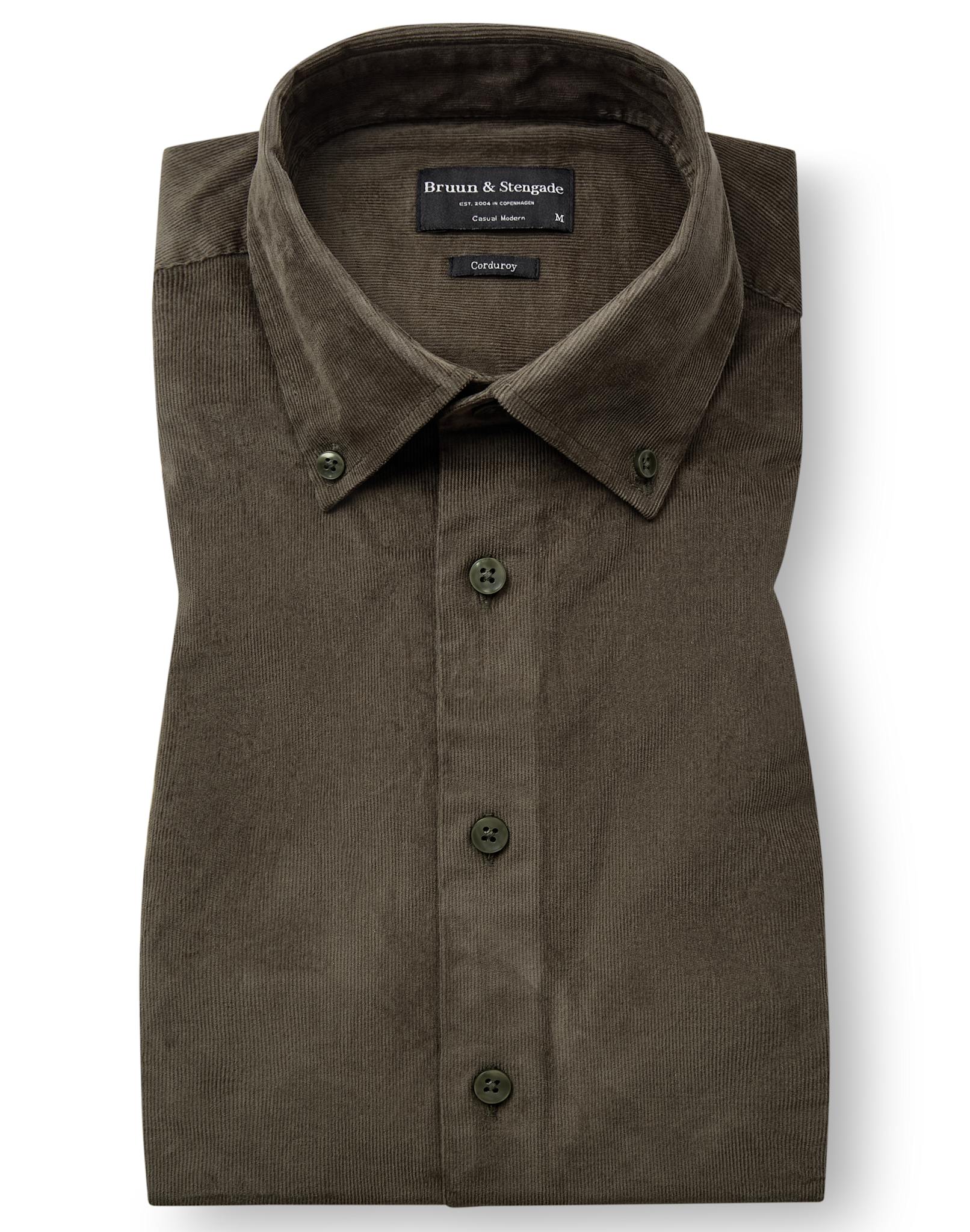 BS Osei Casual Modern Fit Skjorta - Green
