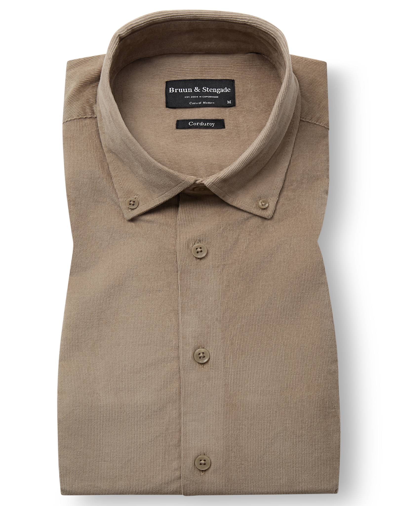 BS Osei Casual Modern Fit Skjorta - Sand