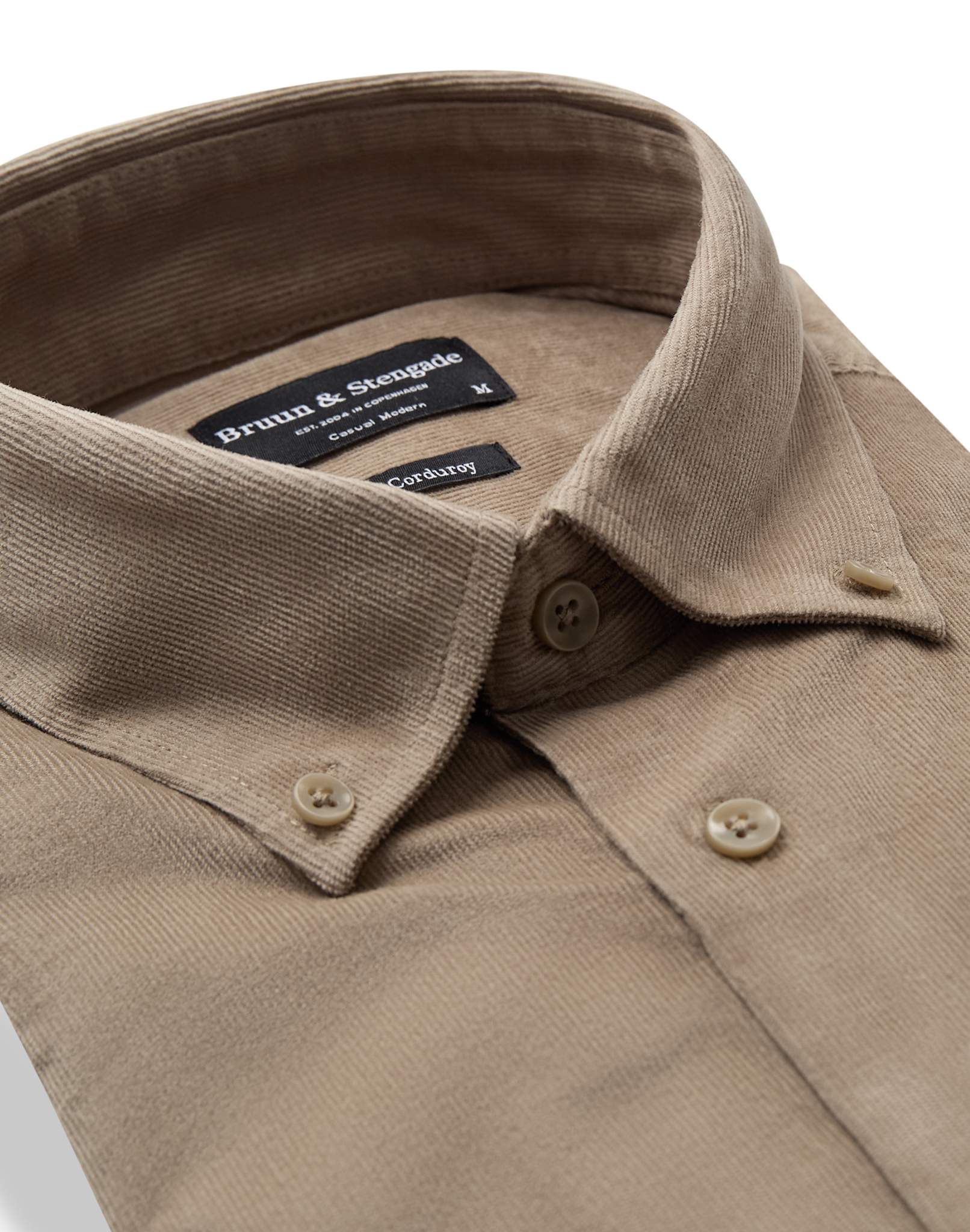 BS Osei Casual Modern Fit Skjorta - Sand