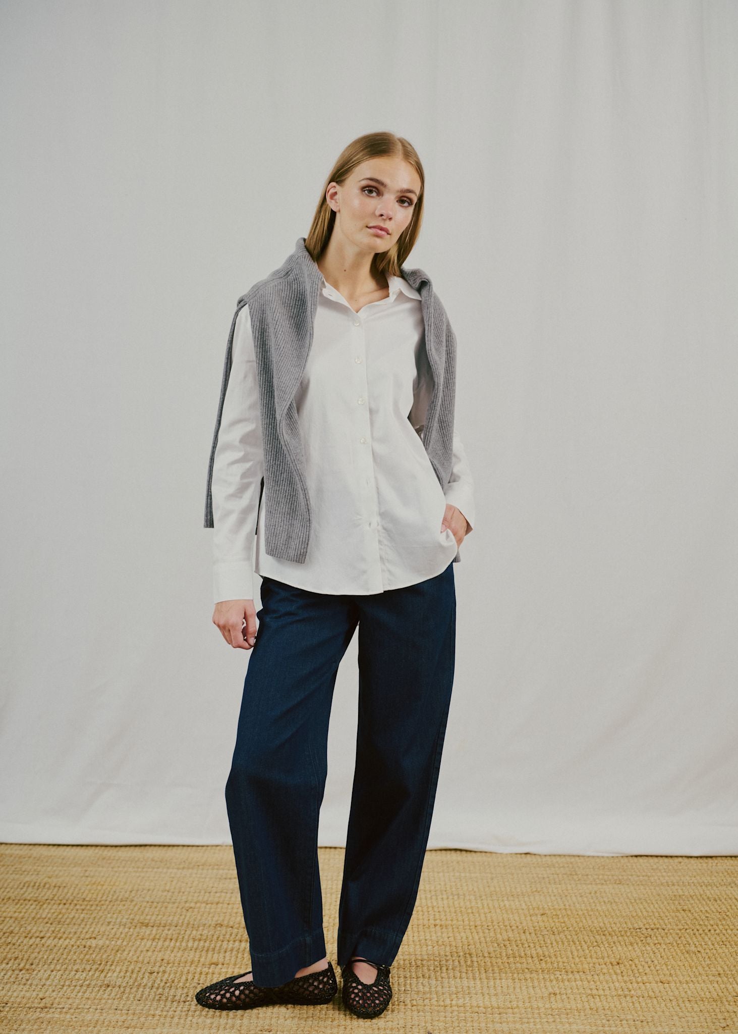 BS Elsie Regular Fit Skjorta - White