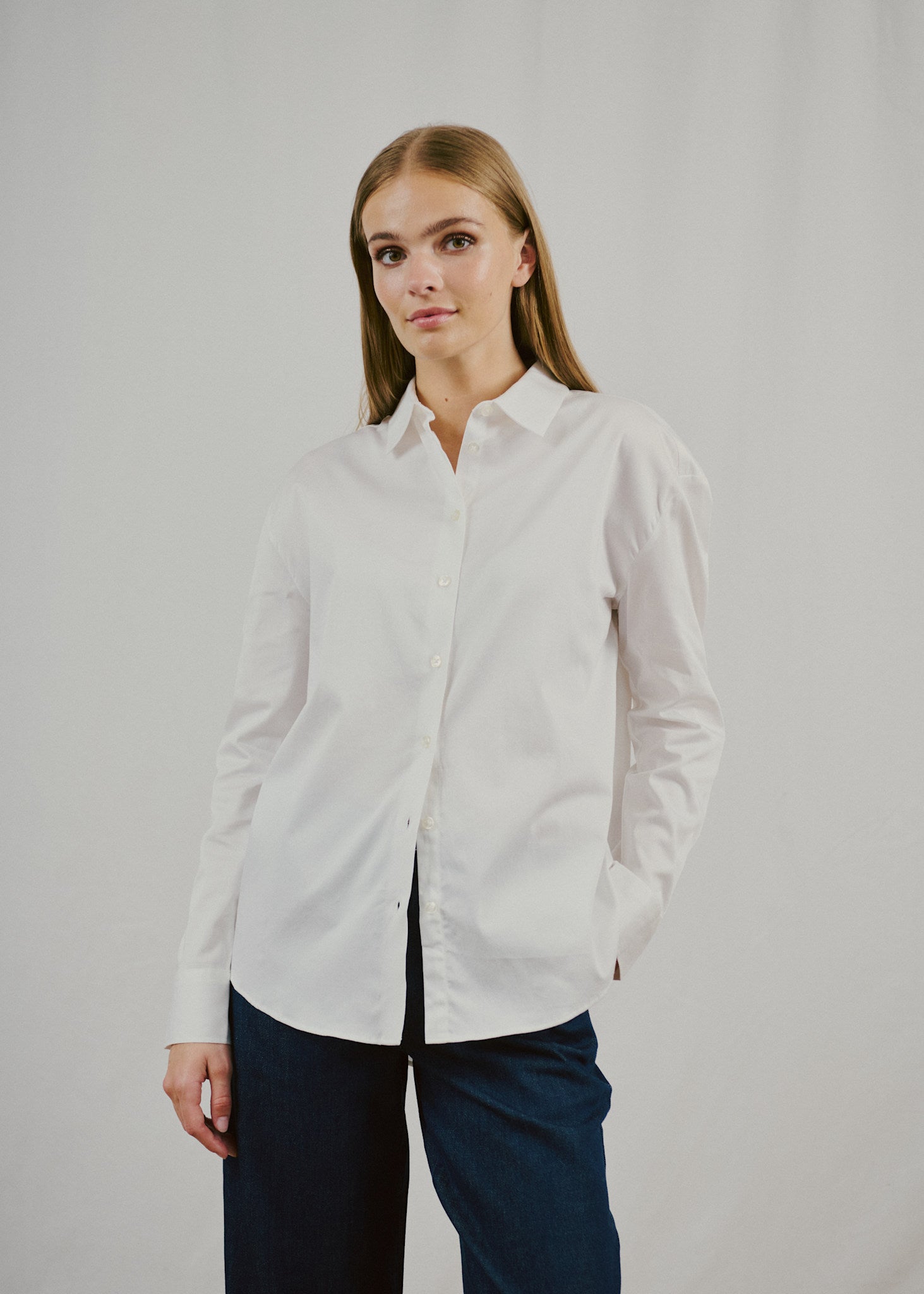 BS Elsie Regular Fit Skjorta - White