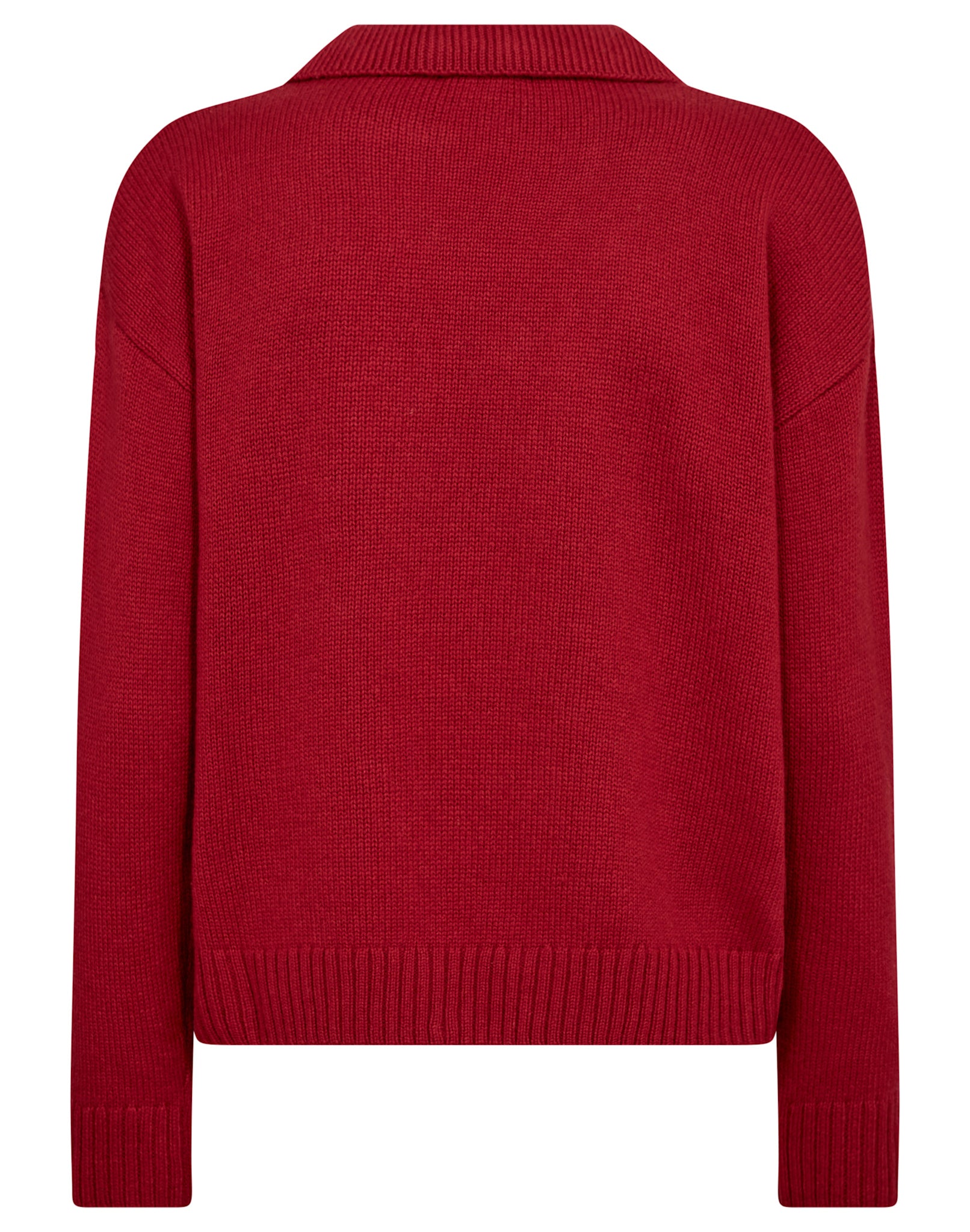 BS Hedwig Regular Fit Stickat - Red