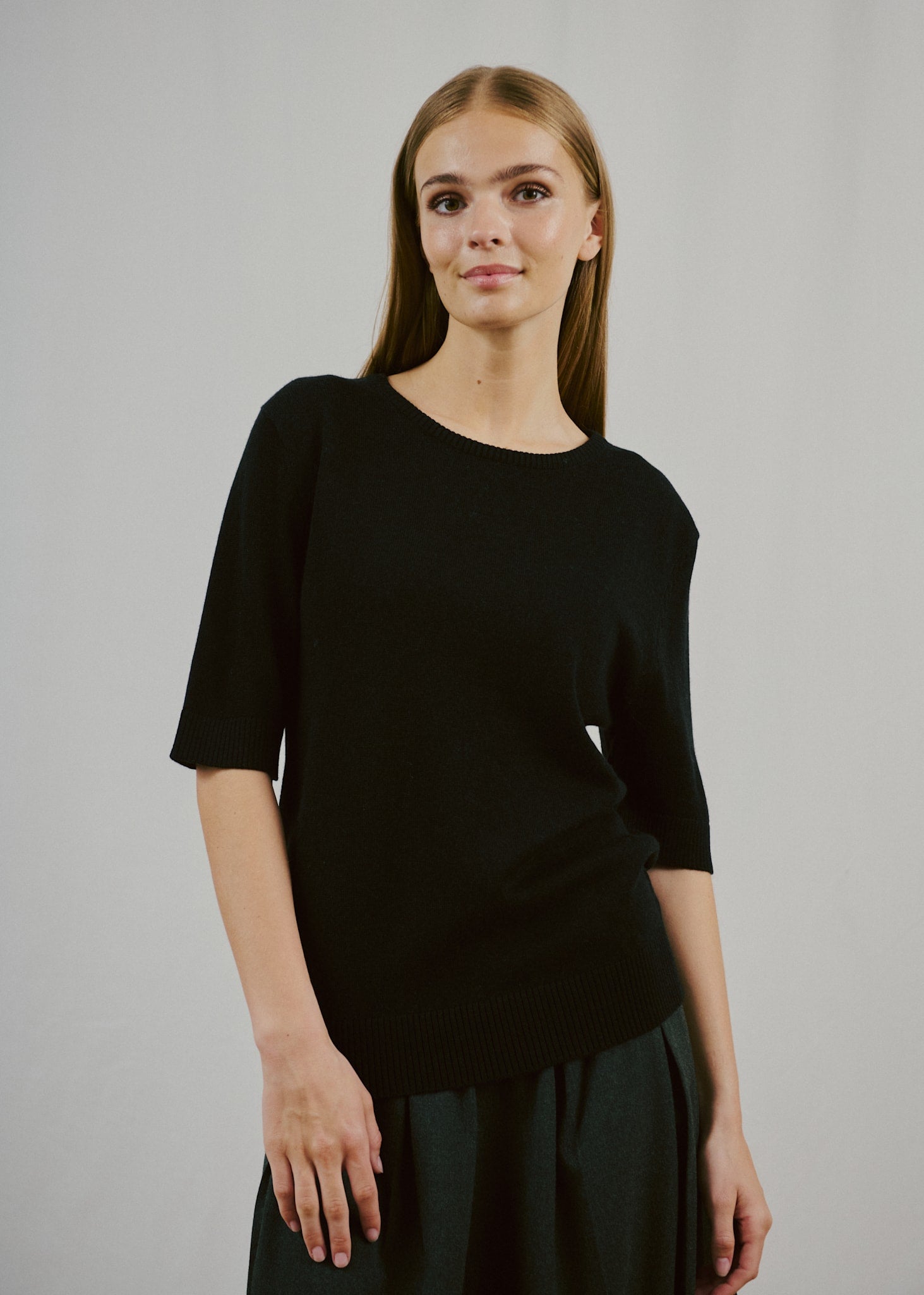 BS Annelie Regular Fit T-Shirt - Black