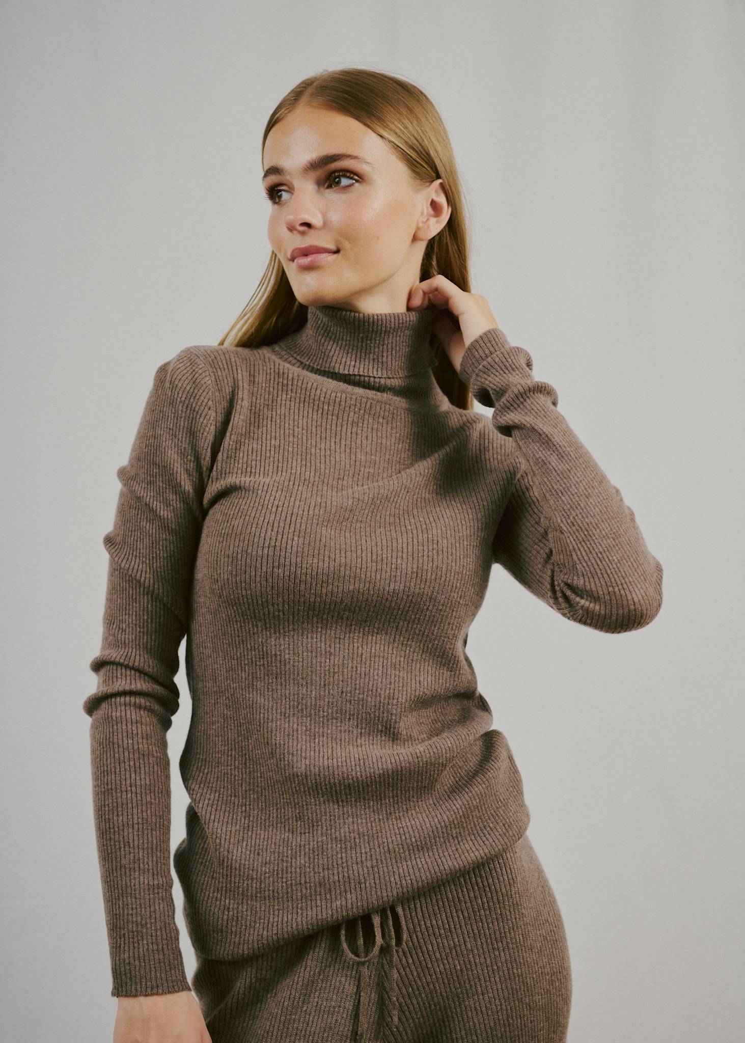 BS Hege Regular Fit Stickat - Mole
