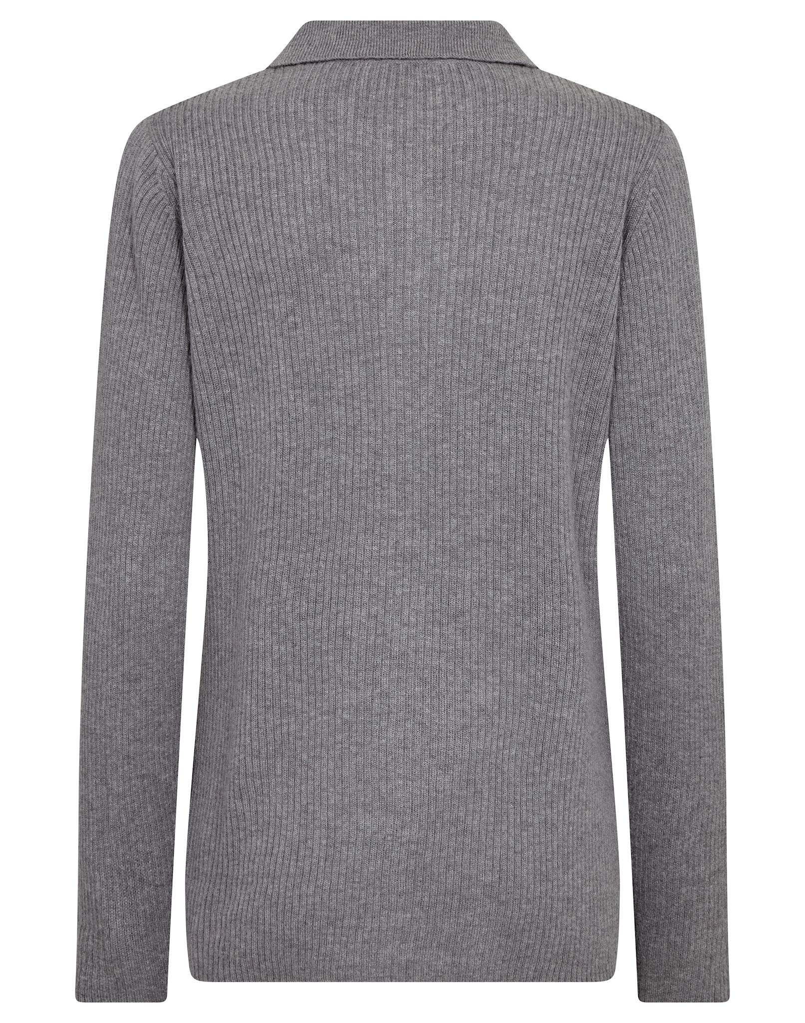 BS Adelheid Regular Fit Stickat - Grey