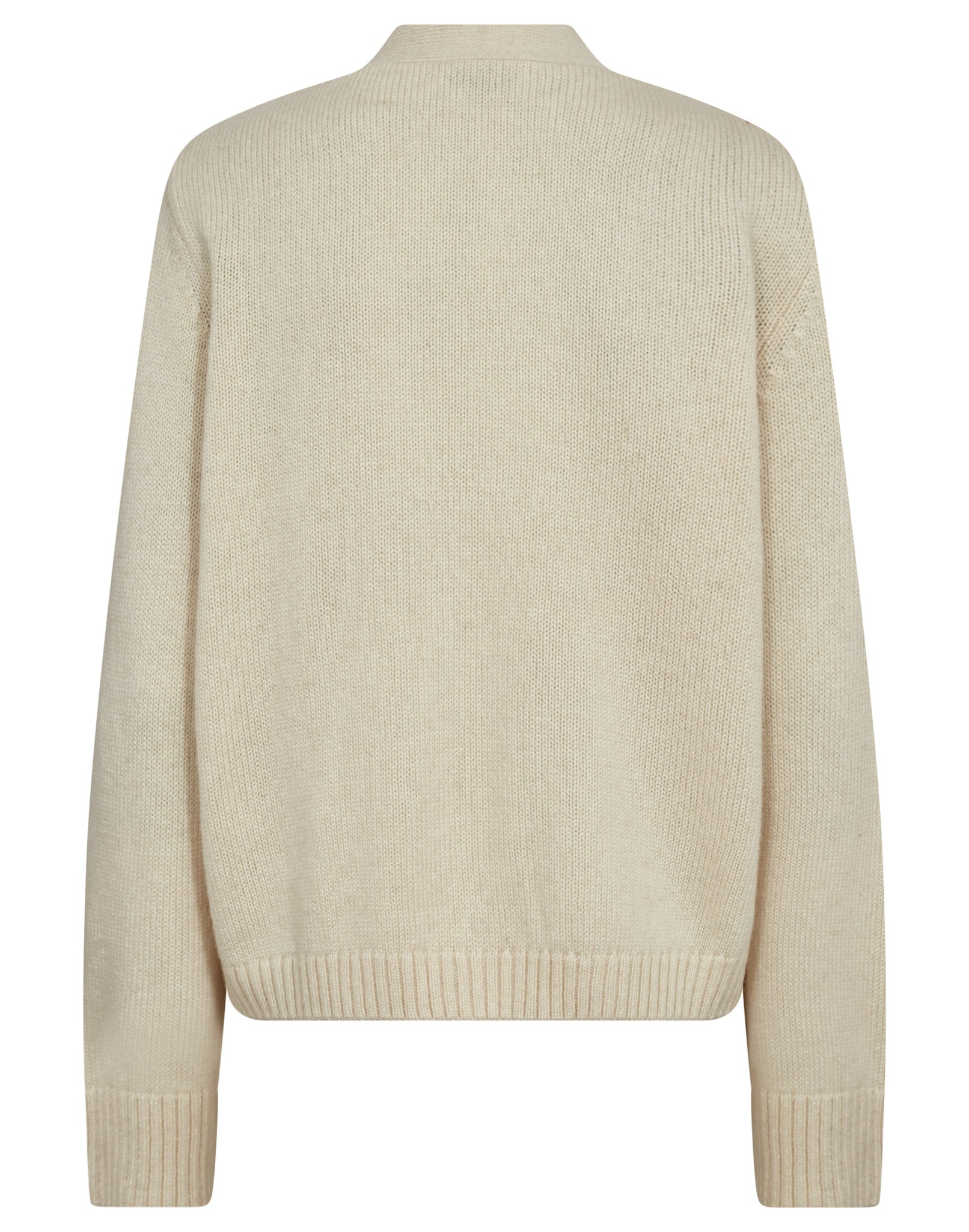 BS Gretel Regular Fit Stickat - Ecru