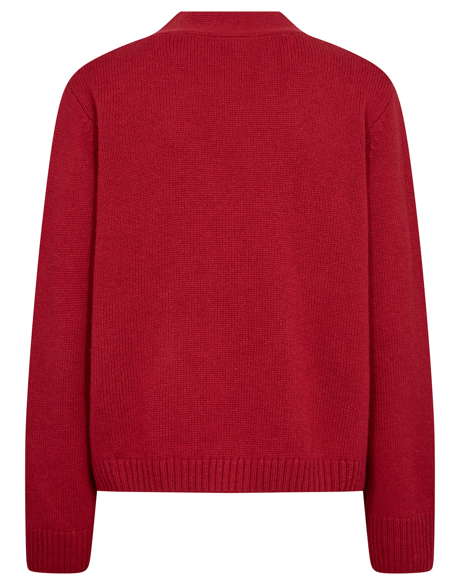 BS Gretel Regular Fit Stickat - Red