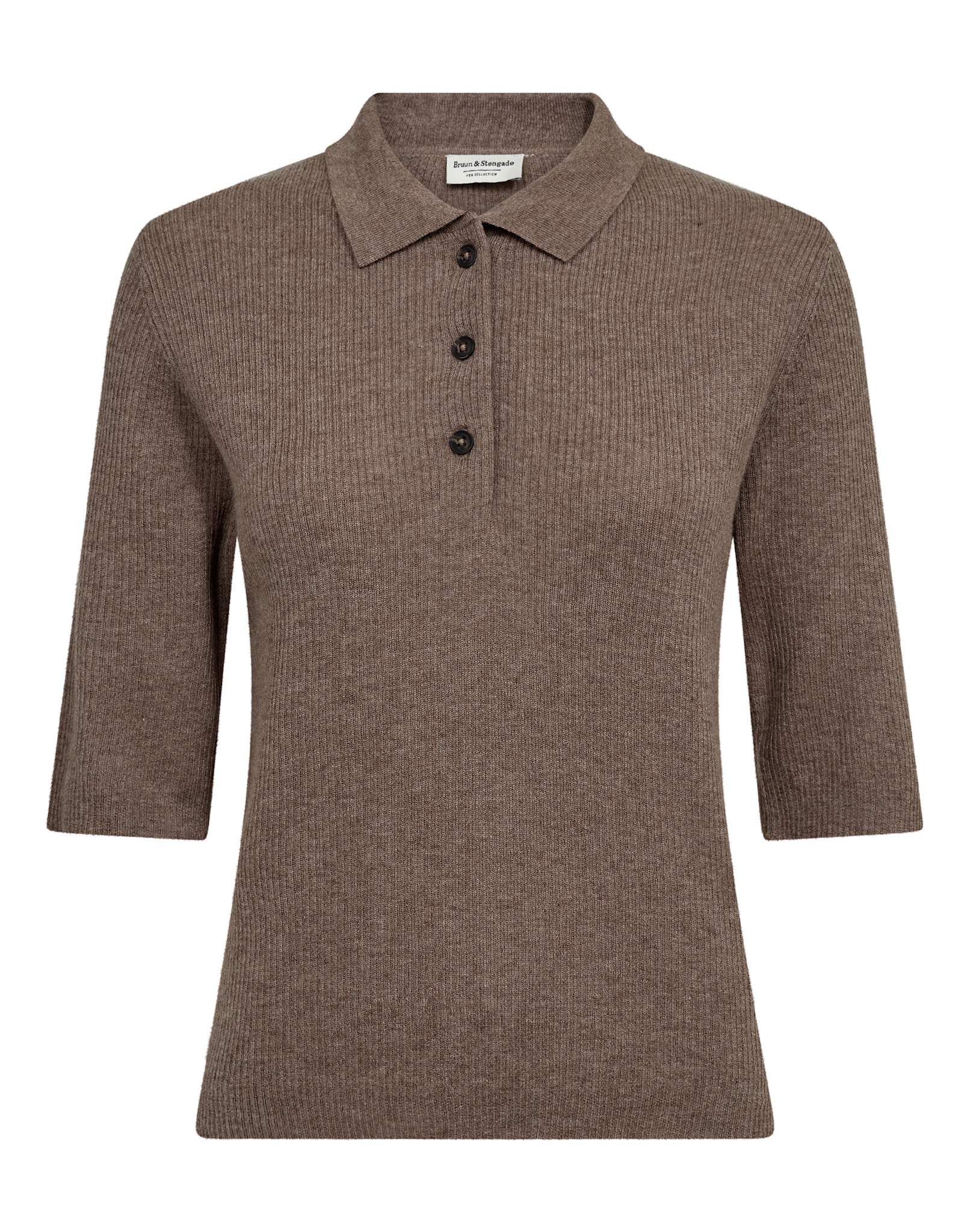 BS Agna Regular Fit Stickat - Mole