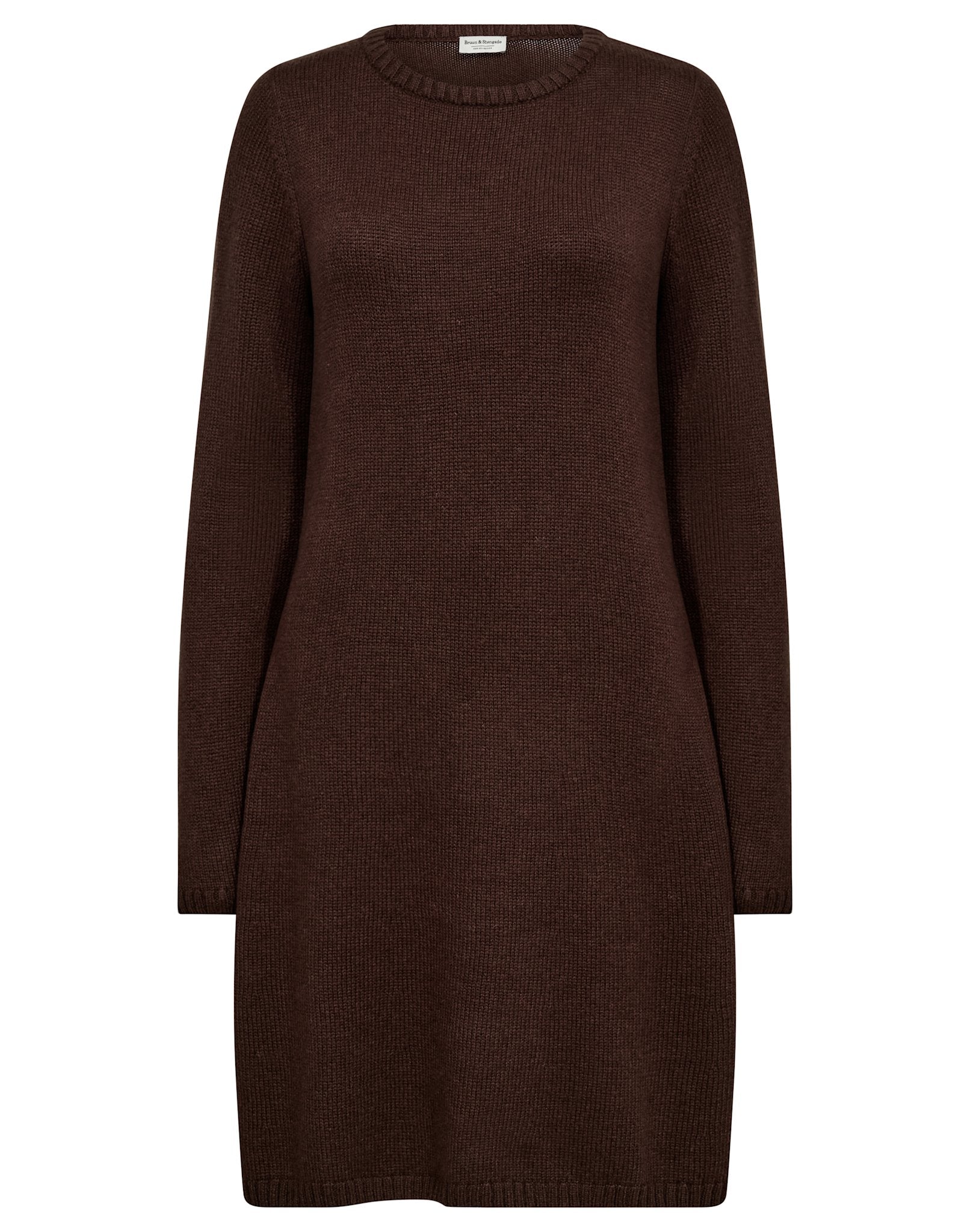 BS Iselin Regular Fit Klänning - Dark Brown