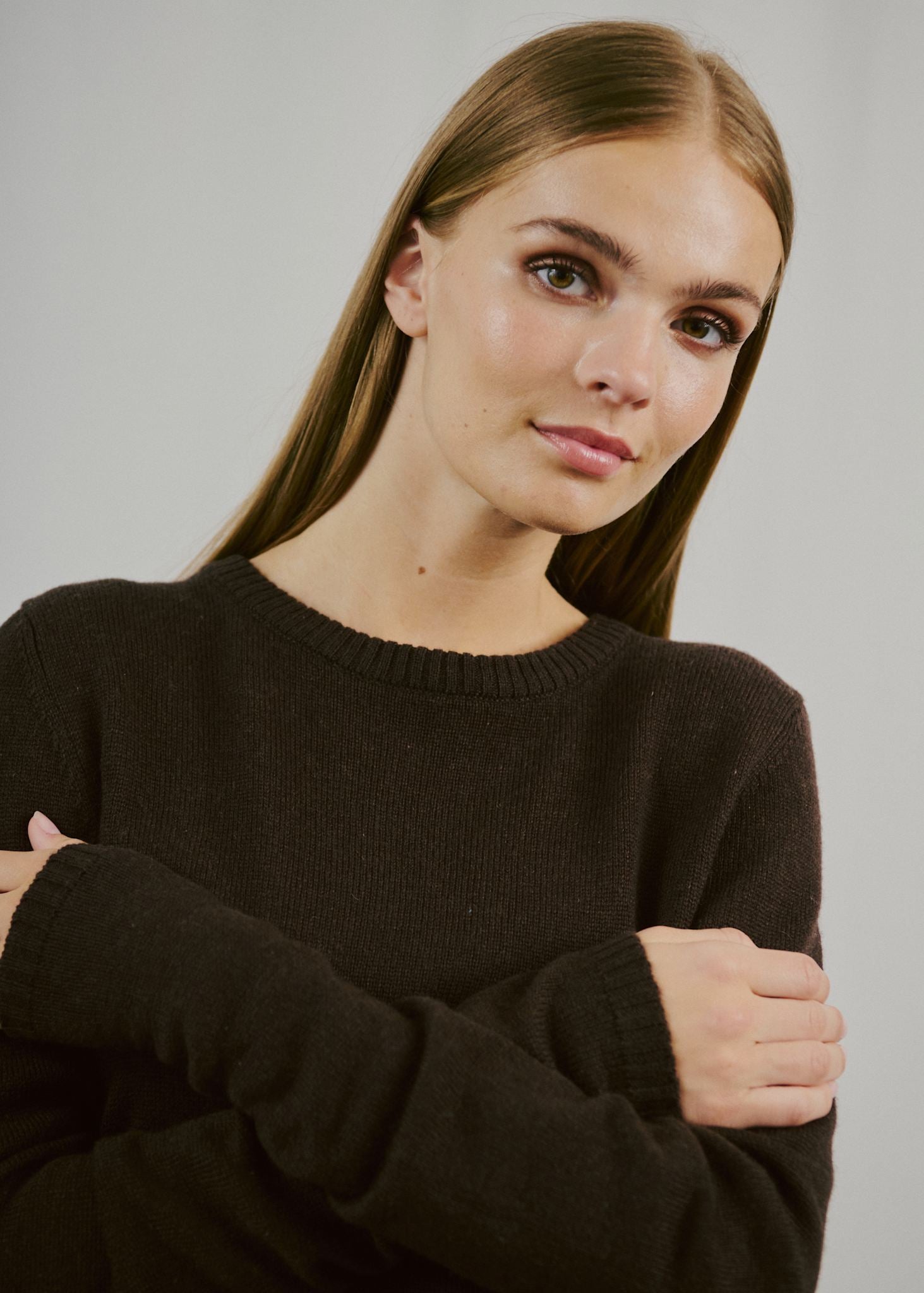 BS Iselin Regular Fit Klänning - Dark Brown