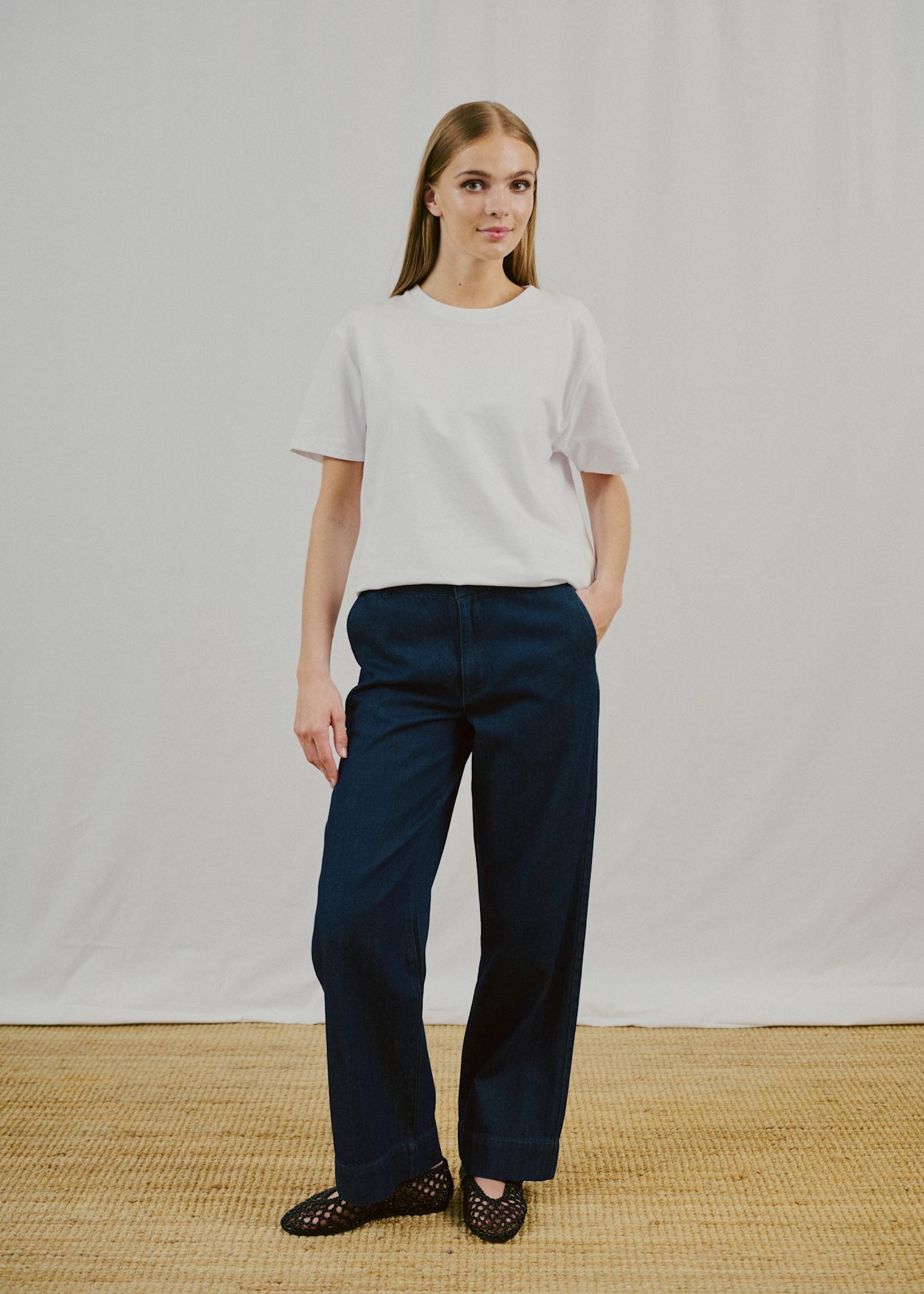BS Coco Regular Fit Byxor - Navy
