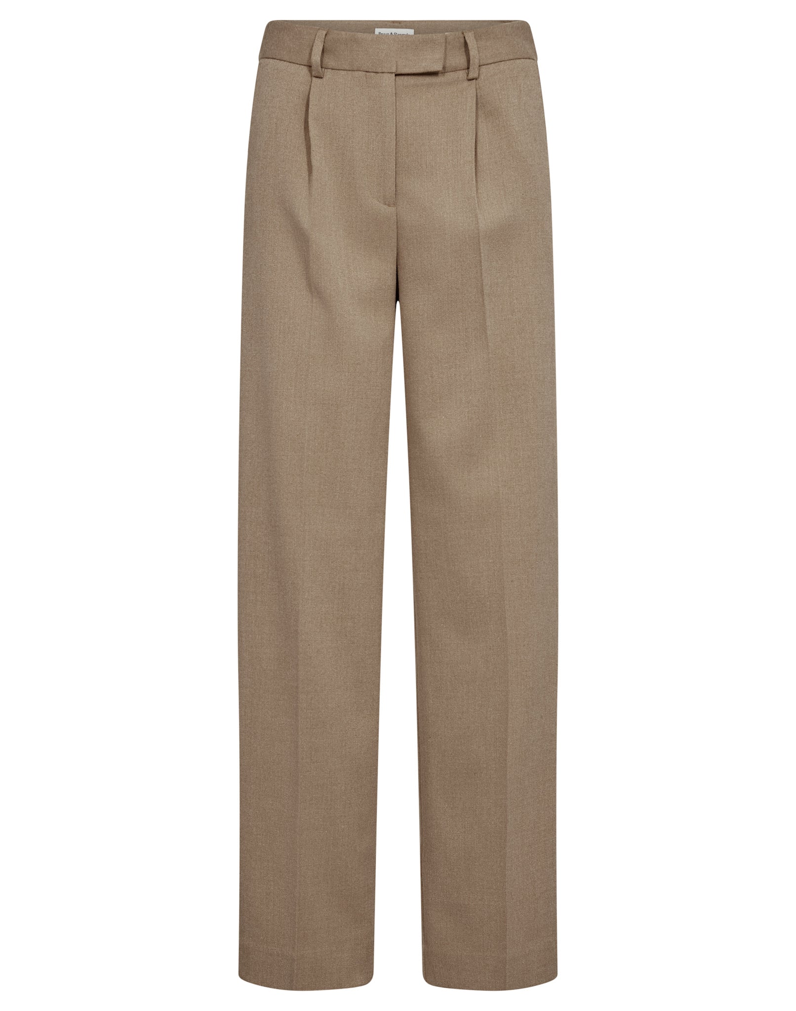 BS Elfrida Regular Fit Kostymbyxor - Camel