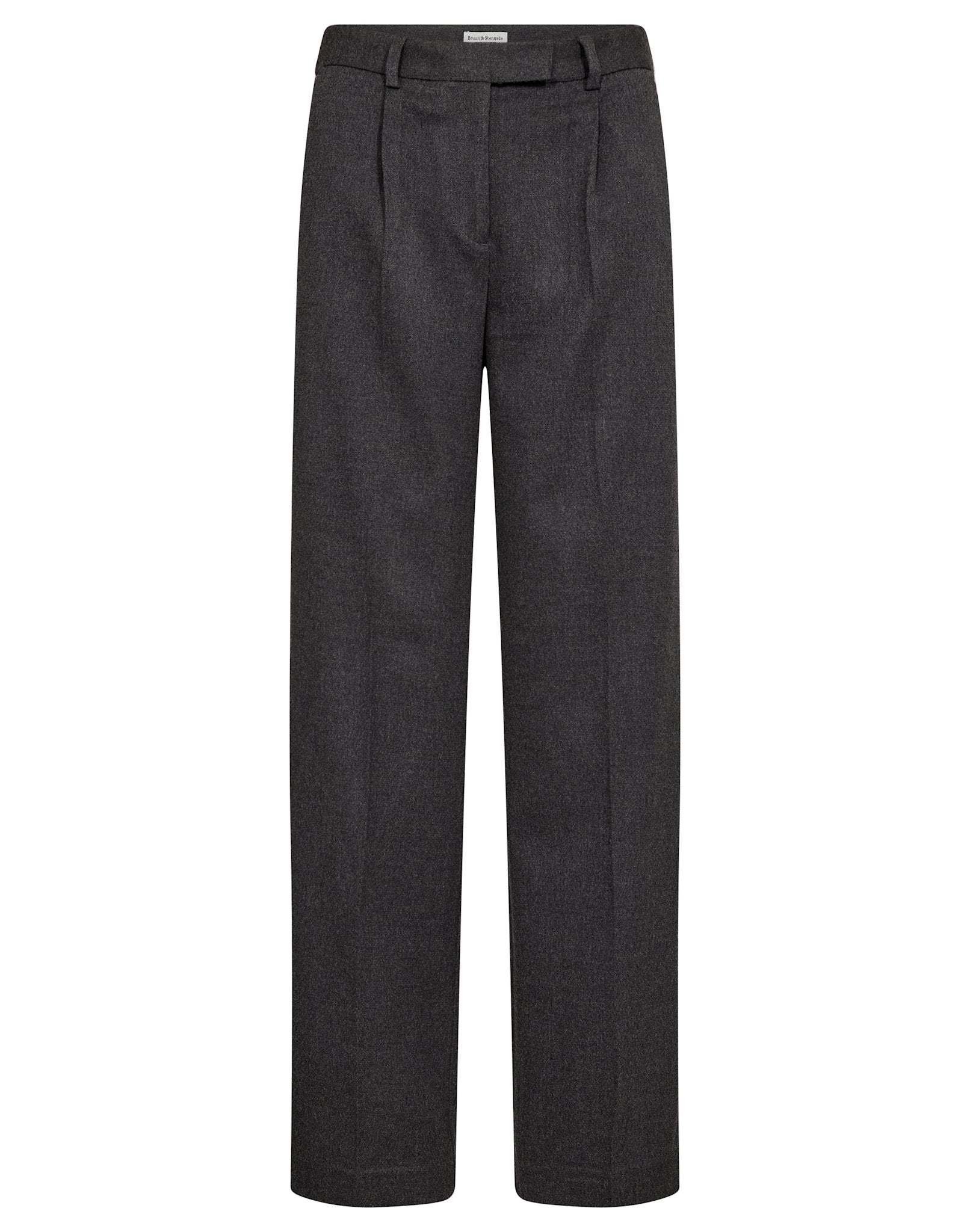 BS Elfrida Regular Fit Kostymbyxor - Dark Grey