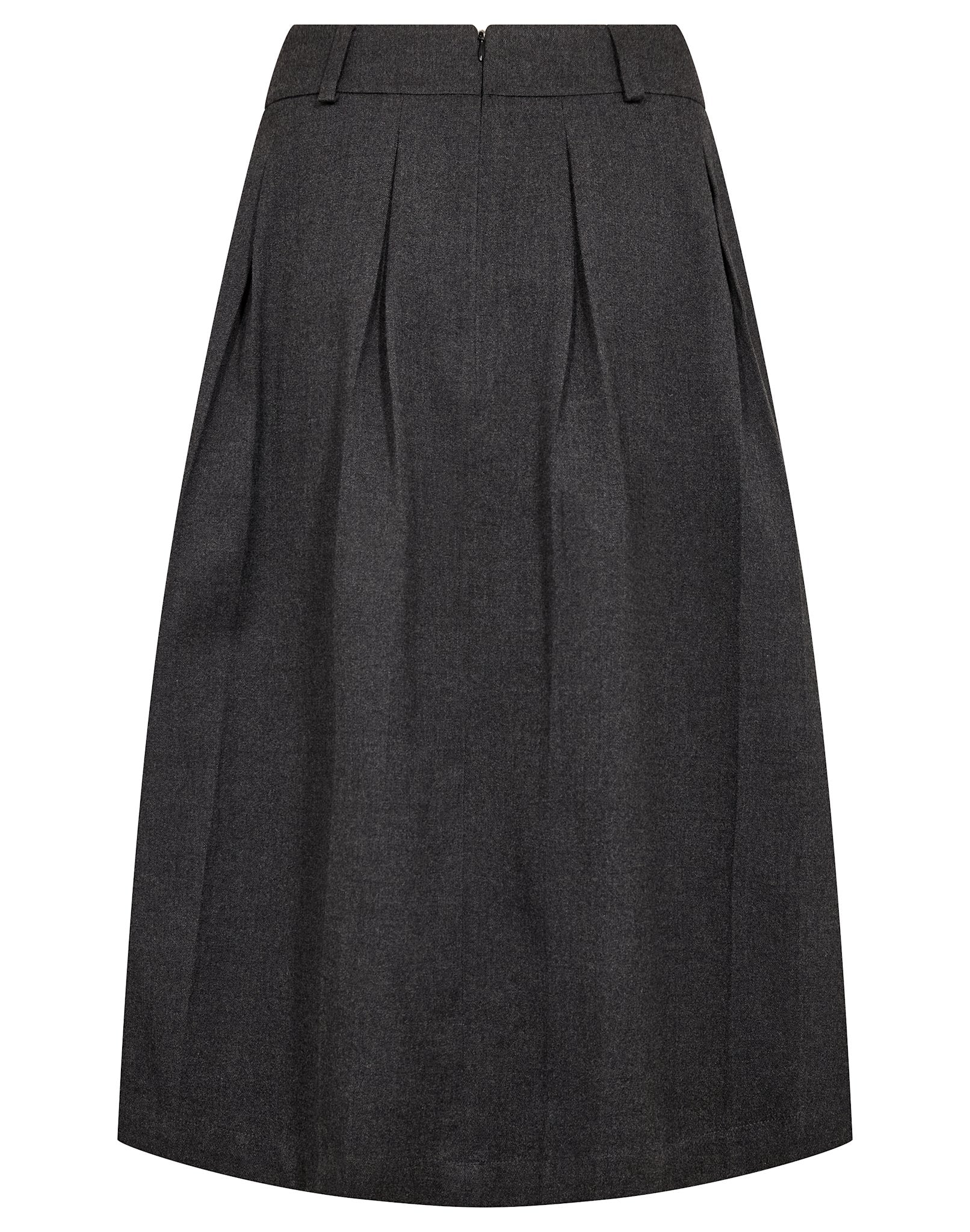 BS Elke Regular Fit Kjol - Dark Grey