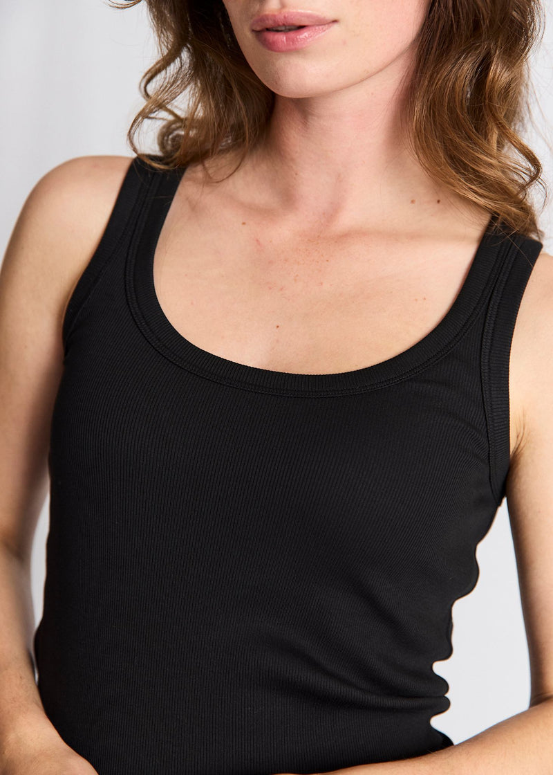 BS Charlotte Regular Fit Topp - Black