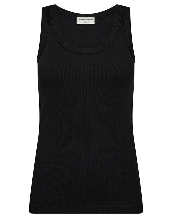 BS Charlotte Regular Fit Topp - Black