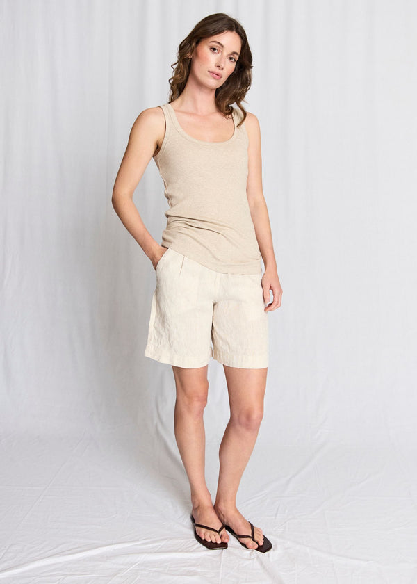BS Charlotte Regular Fit Topp - Sand