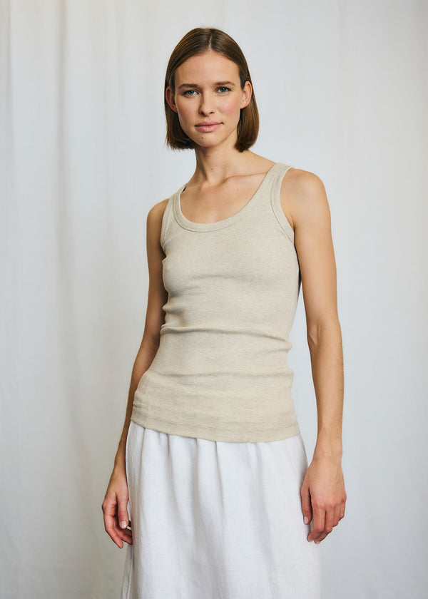 BS Charlotte Regular Fit Topp - Sand