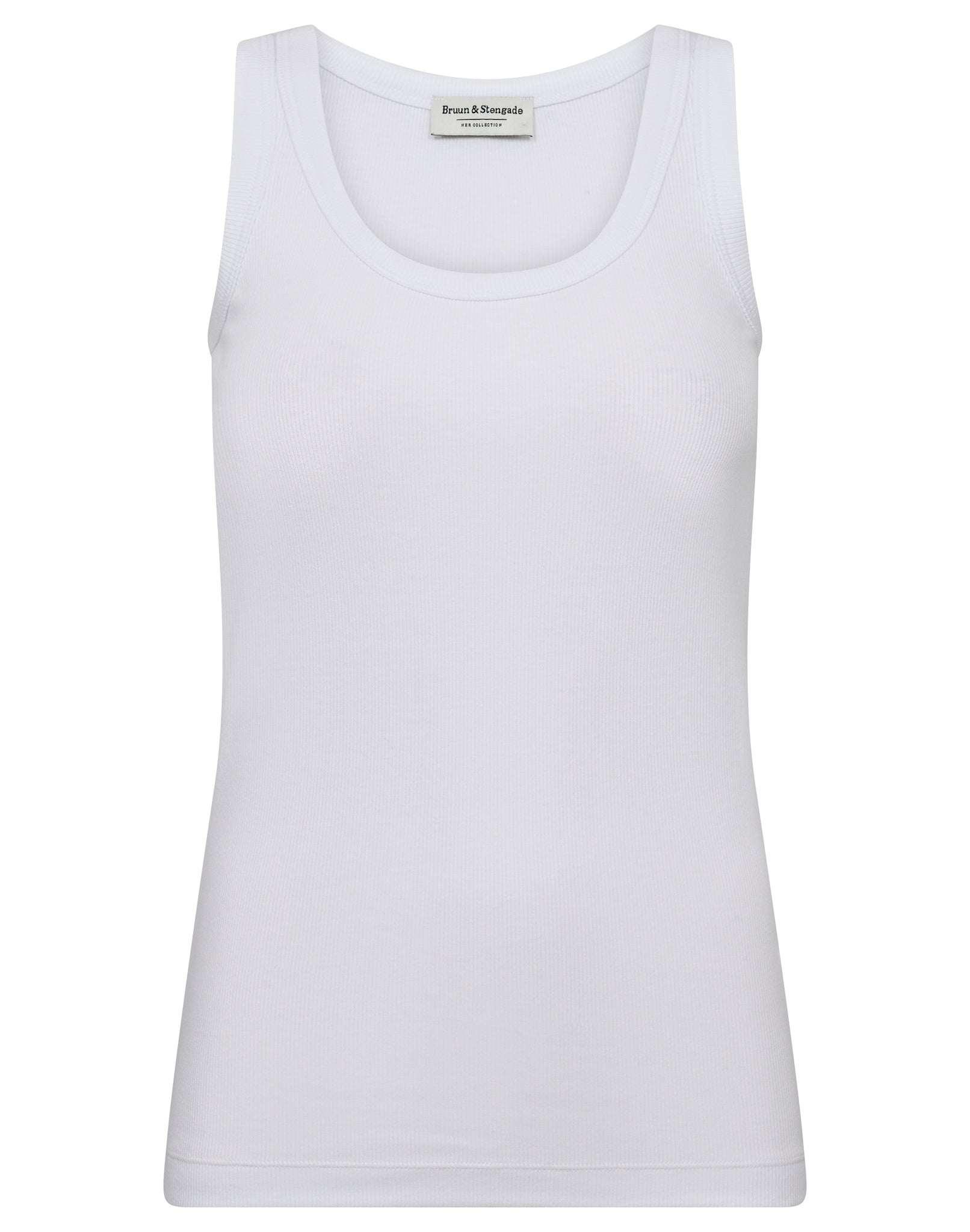 BS Charlotte Regular Fit Topp - White
