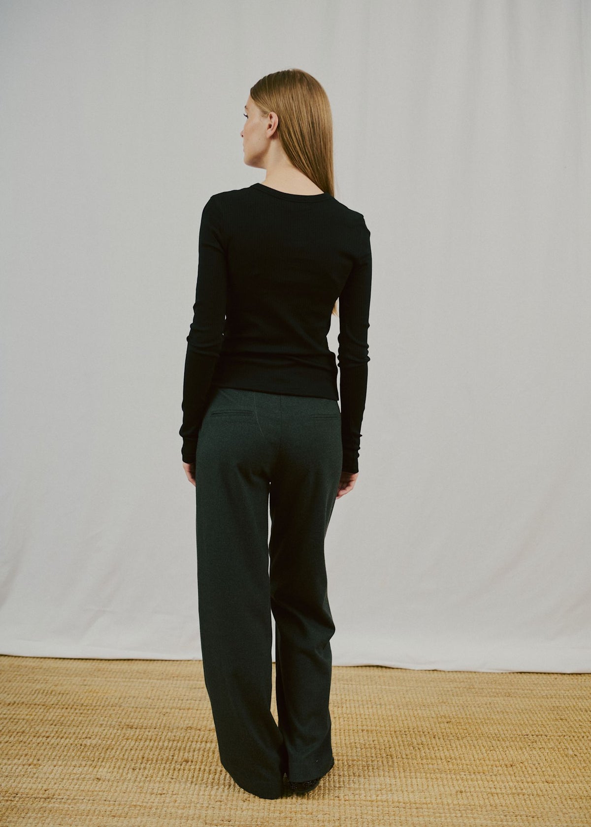 BS Margrethe Långärmad T-Shirt - Black